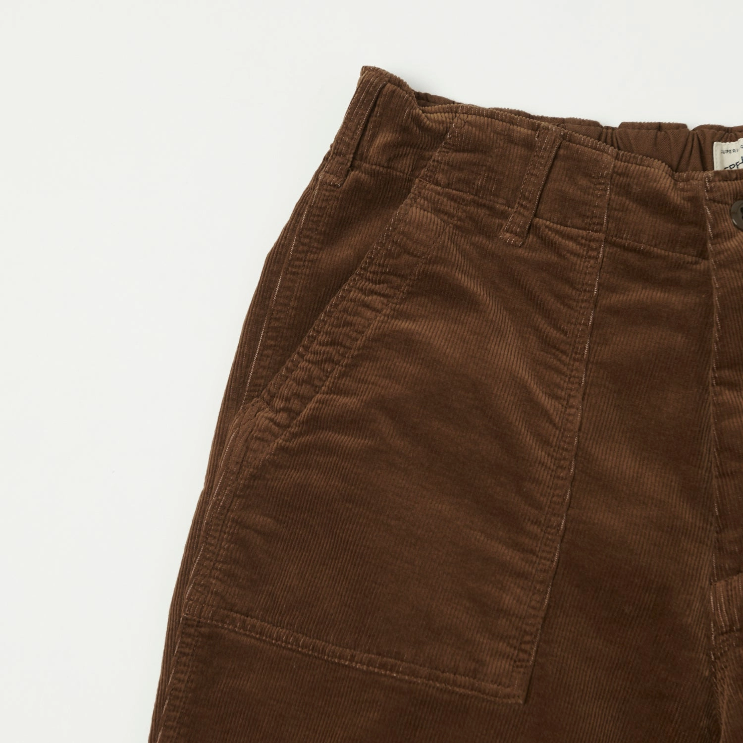 Comfy Material Spellbound Corduroy Baker Trouser - Earth