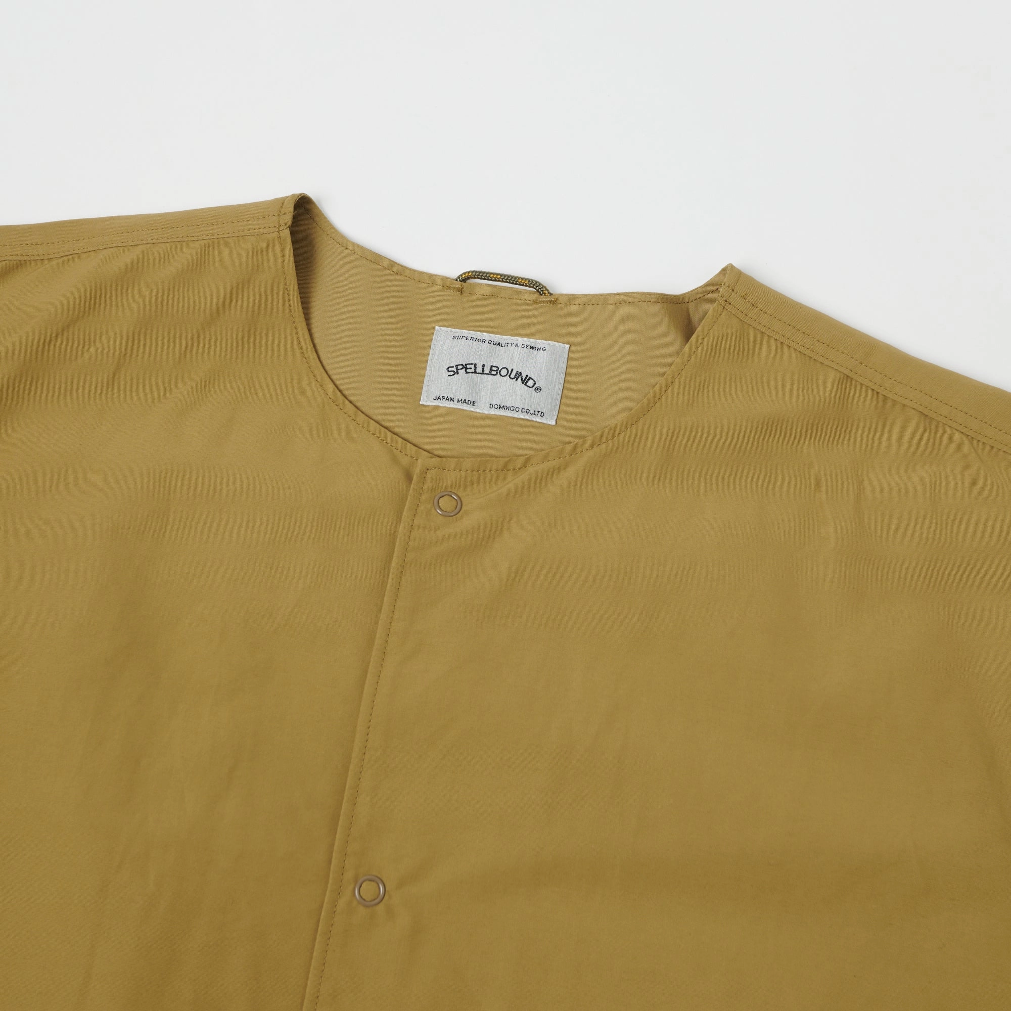 Clean Jacket Detail Neutral Tones Spellbound Lightweight Coach Jacket - Beige