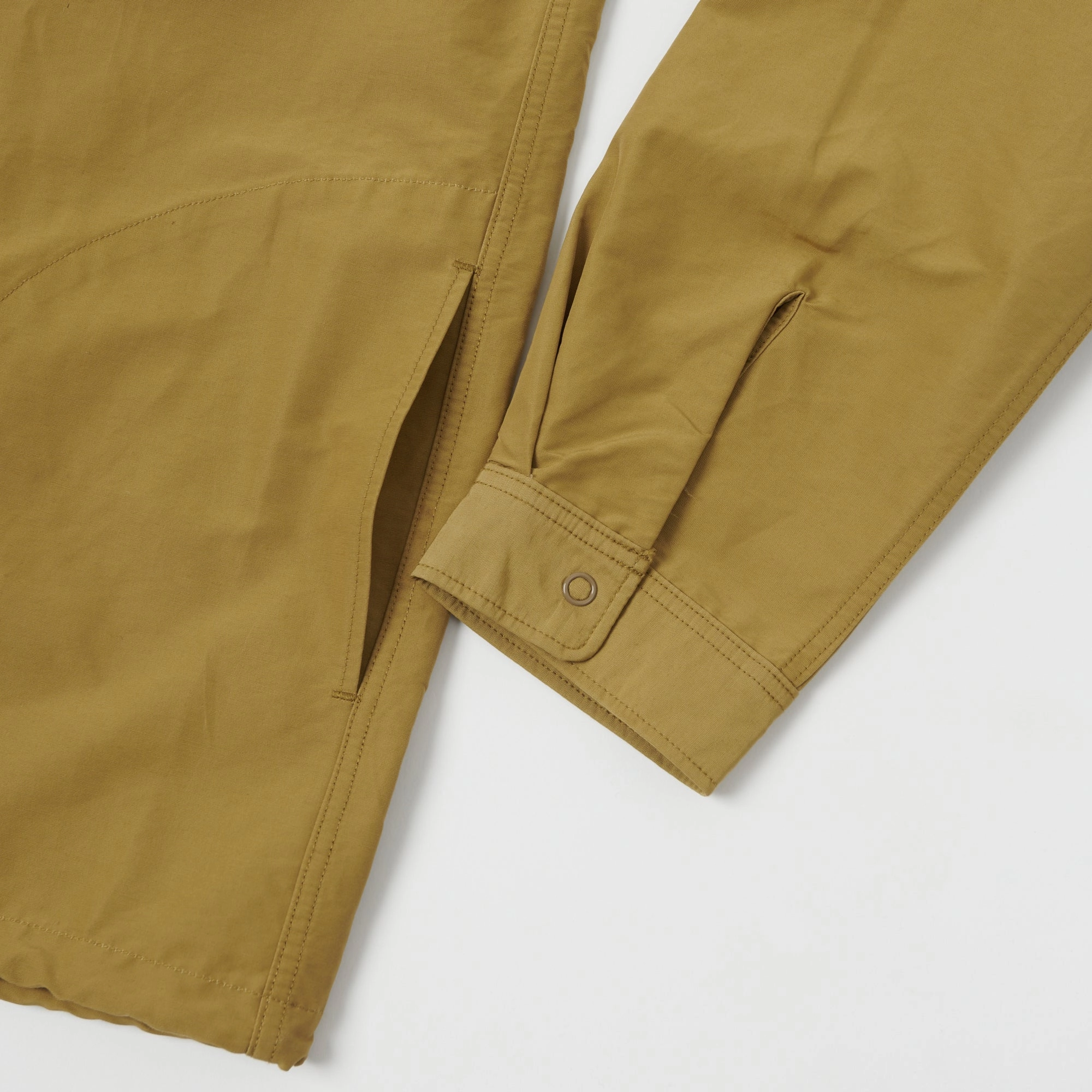 BreathableFabric Layered Look Spellbound Lightweight Coach Jacket - Beige