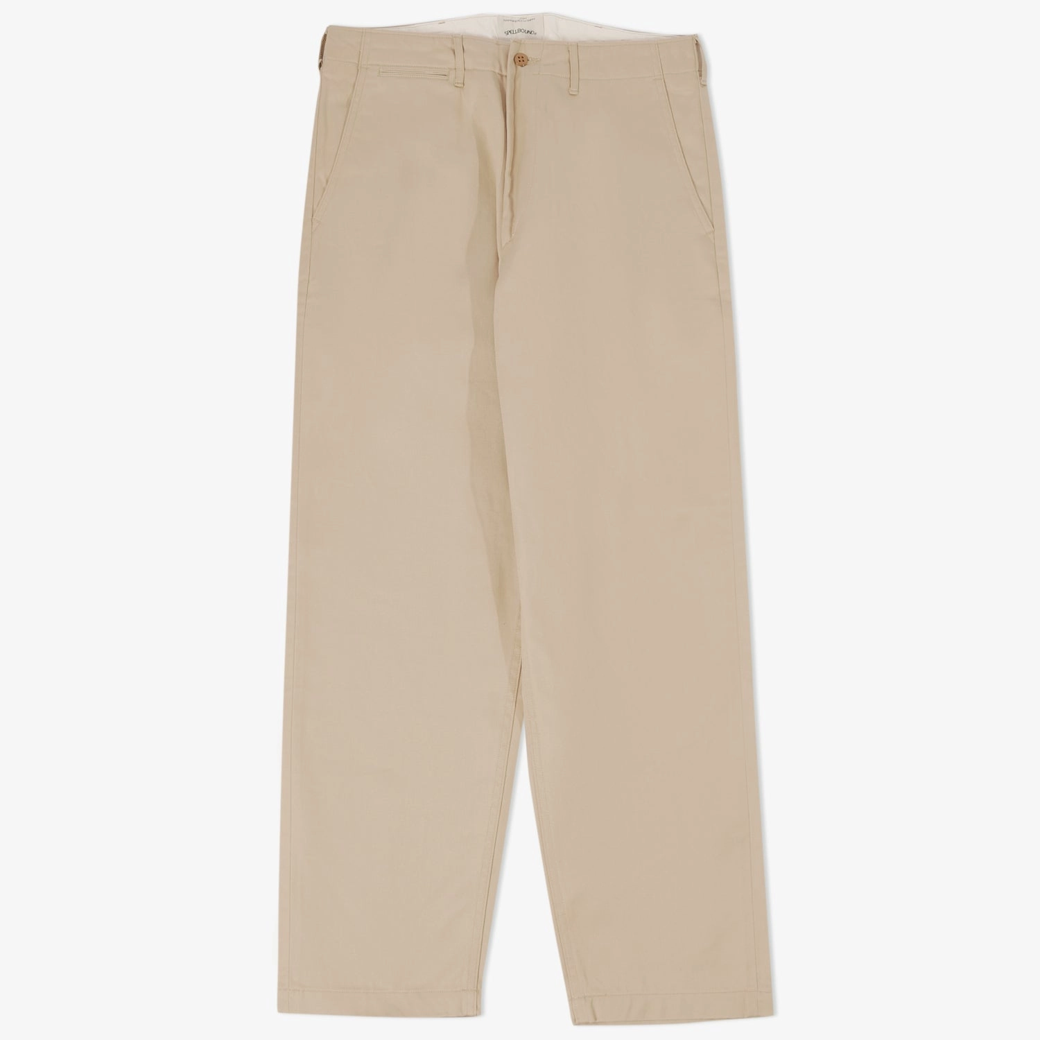 Spellbound Loose Tapered Trouser - Beige Moisture Wicking Fabric LightweightDesign