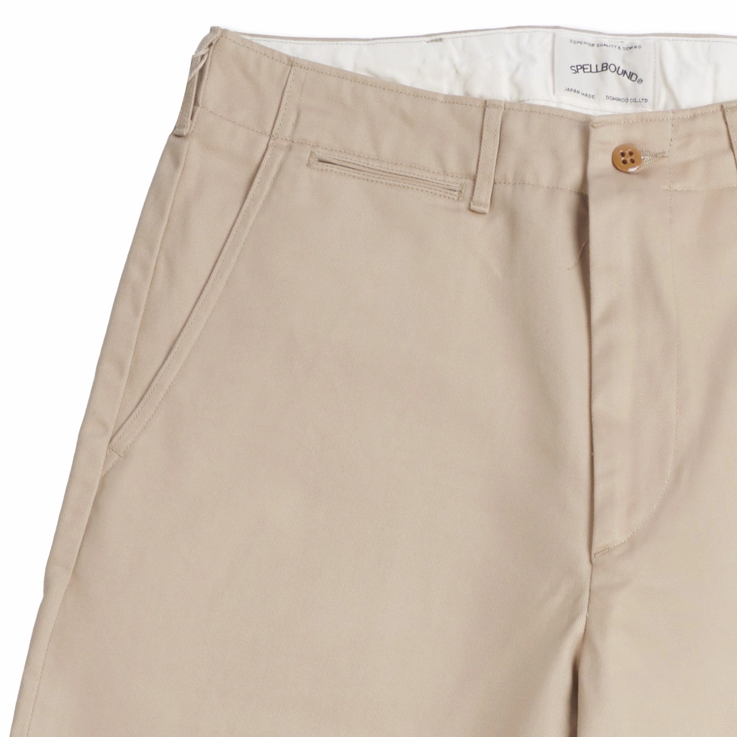 Spellbound Loose Tapered Trouser - Beige Outdoor Activity Body Fit