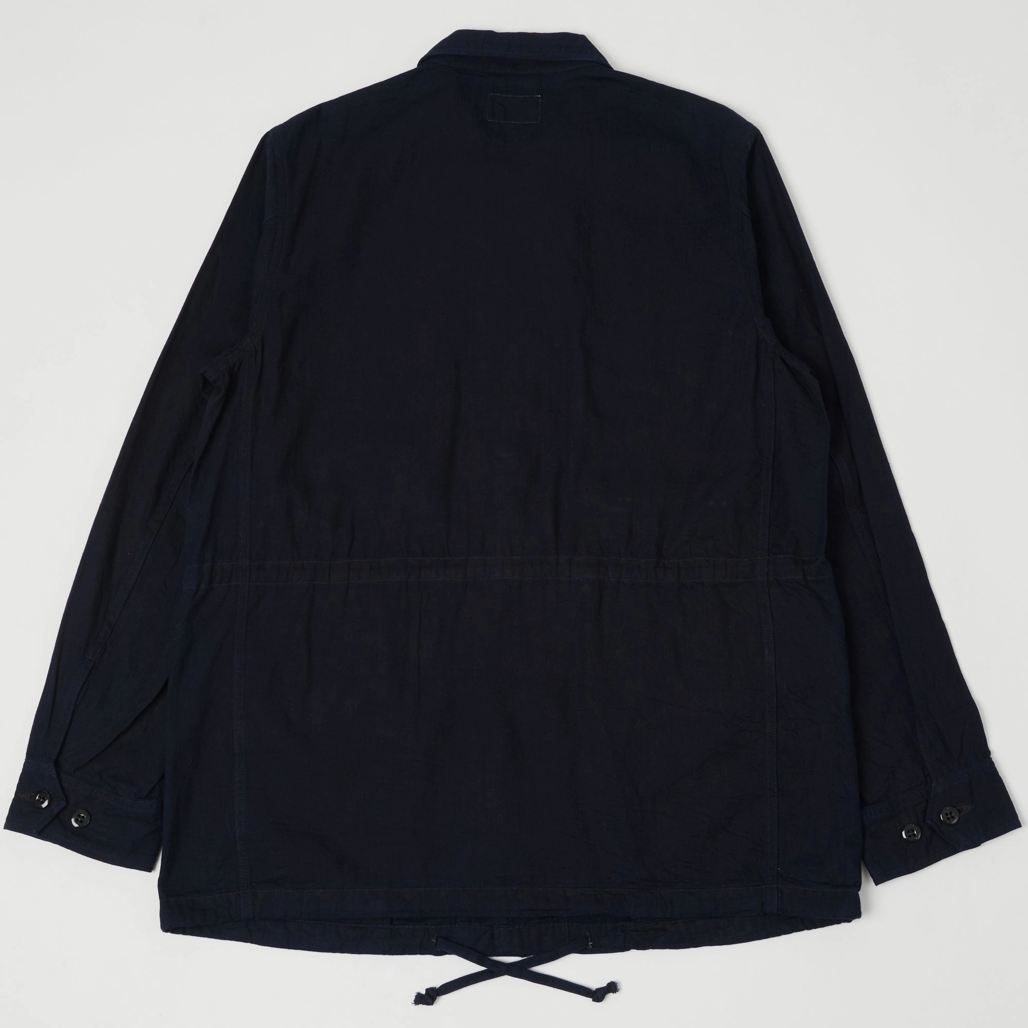 Spellbound M-65 Field Jacket - Dark Indigo Clean Minimal Look Removable Hood