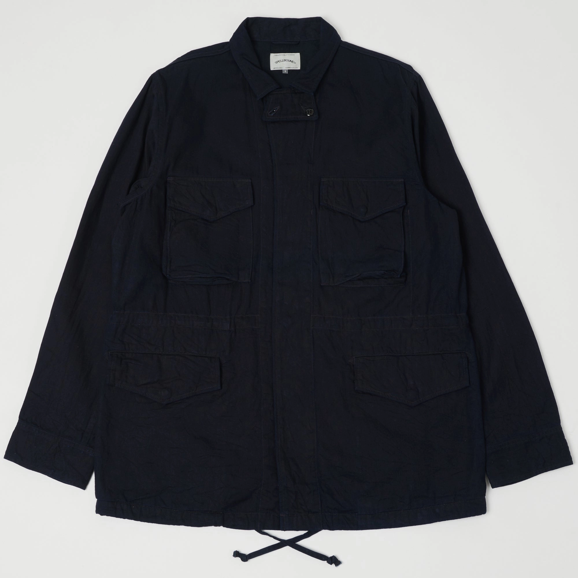 Spellbound M-65 Field Jacket - Dark Indigo Recycled Textile