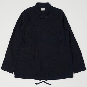 Spellbound M-65 Field Jacket - Dark Indigo Recycled Textile