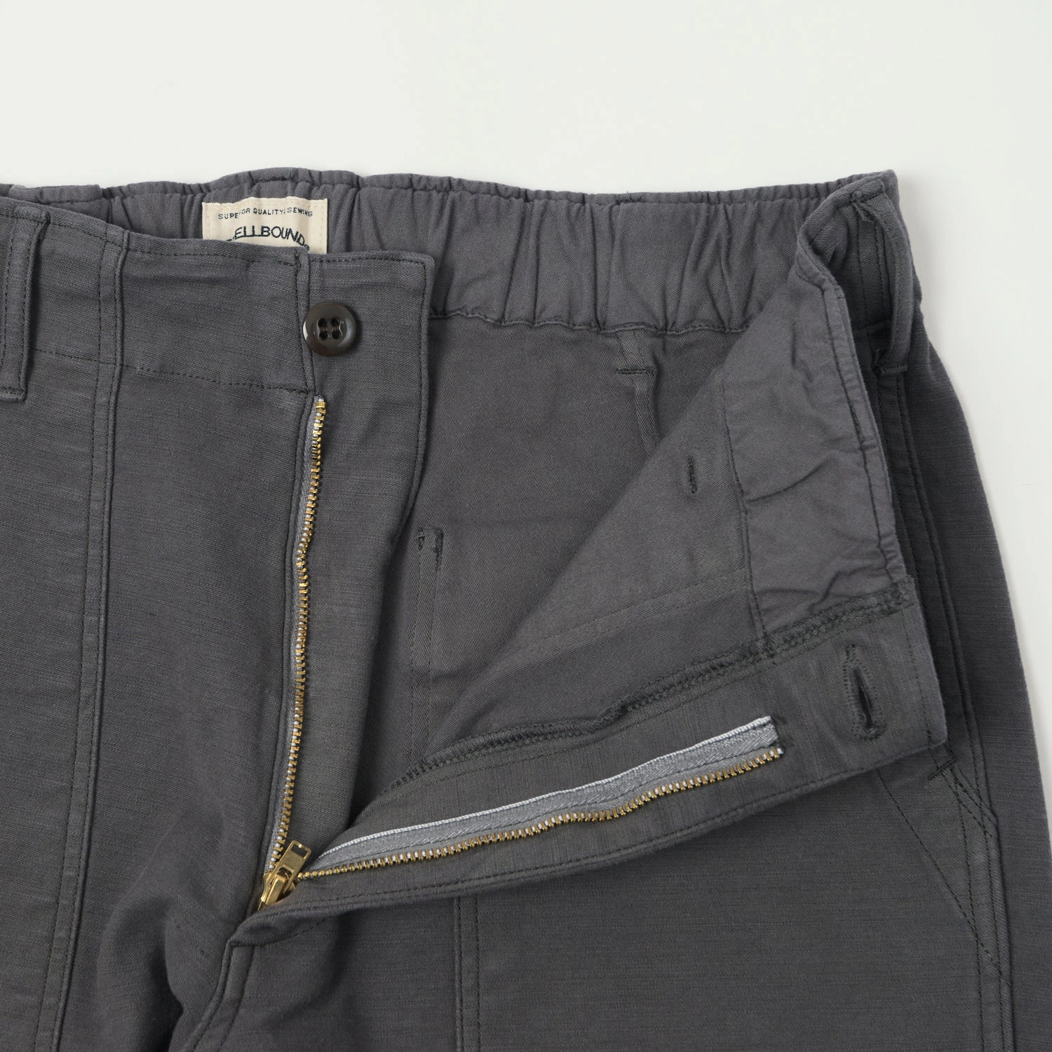 Snug Waist Spellbound Stretch Work Pant - Slate