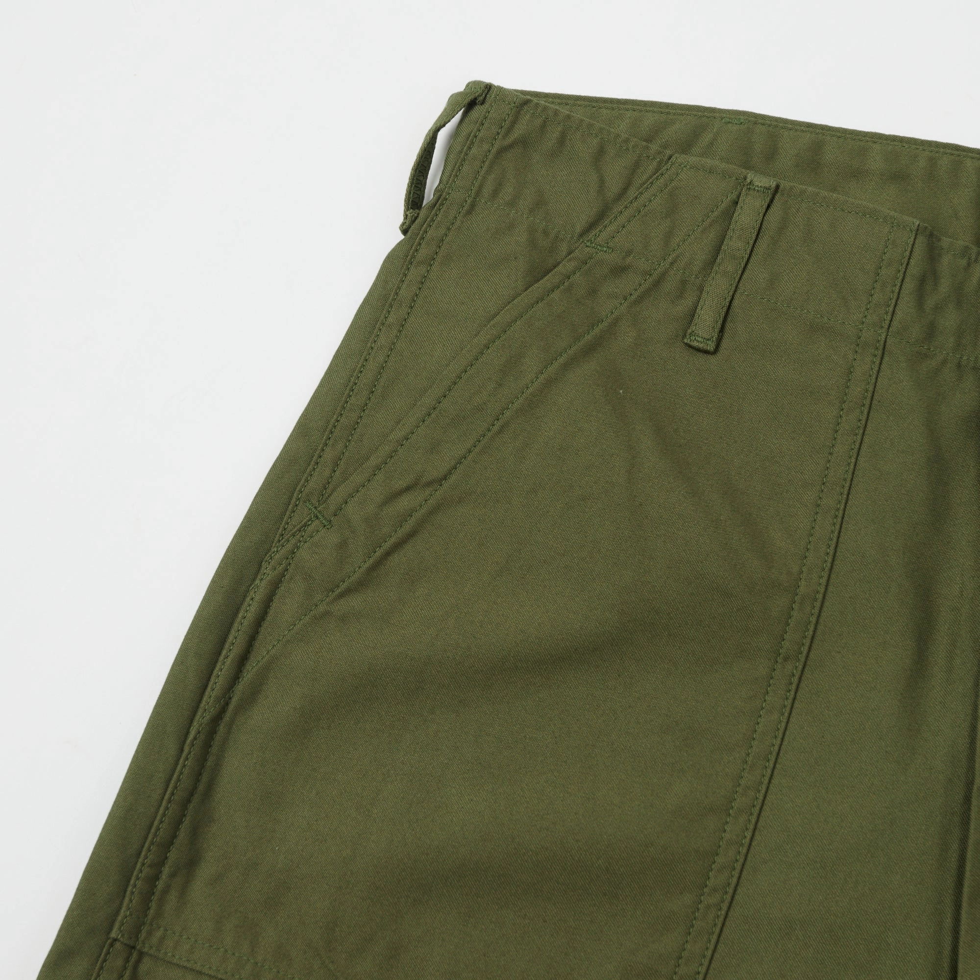 Essential Fit Lounge-friendly Spellbound Tapered Utility Trouser - Olive