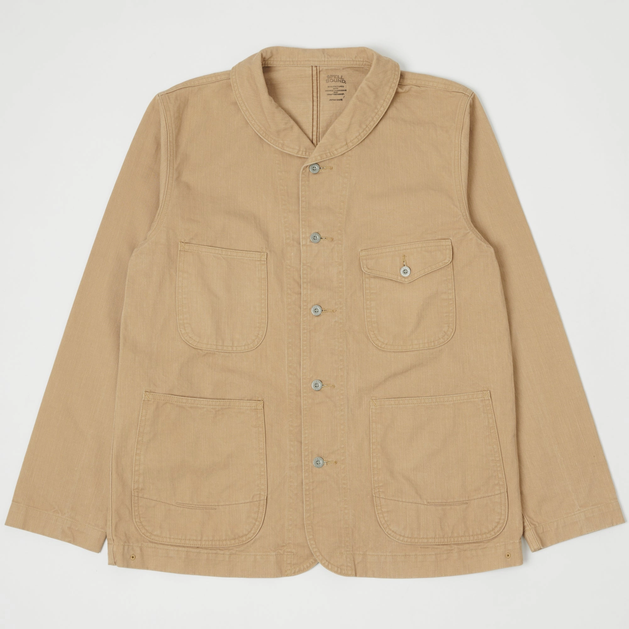 Anytime Outer Fit FoldableStructure Spellbound Work Deck Jacket - Beige
