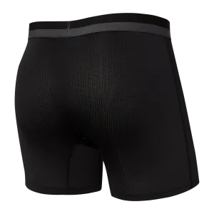 Sport Mesh Boxer Brief 5"- Black- Saxx