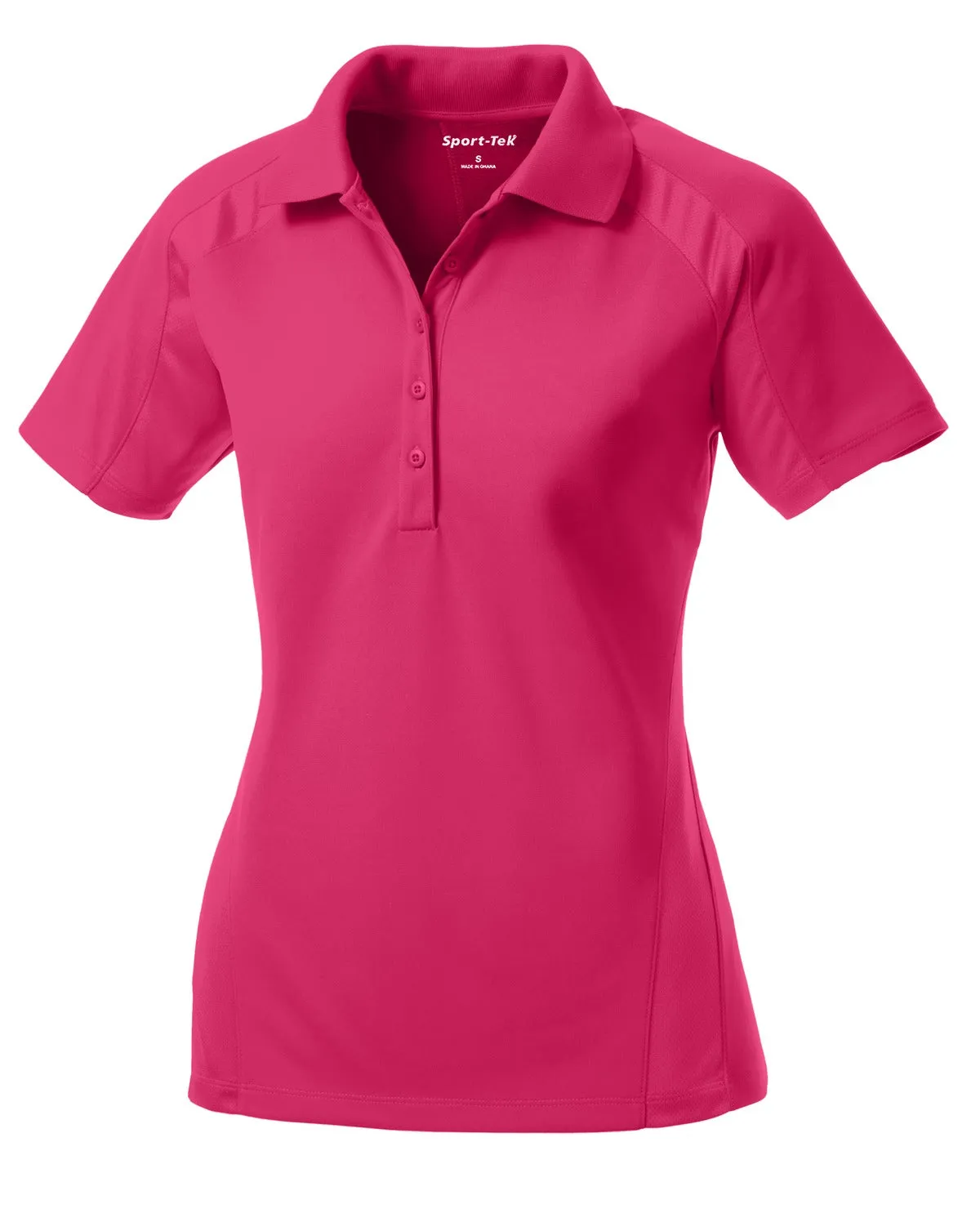 Sport-Tek Ladies Dri-Mesh Pro Polo. L474