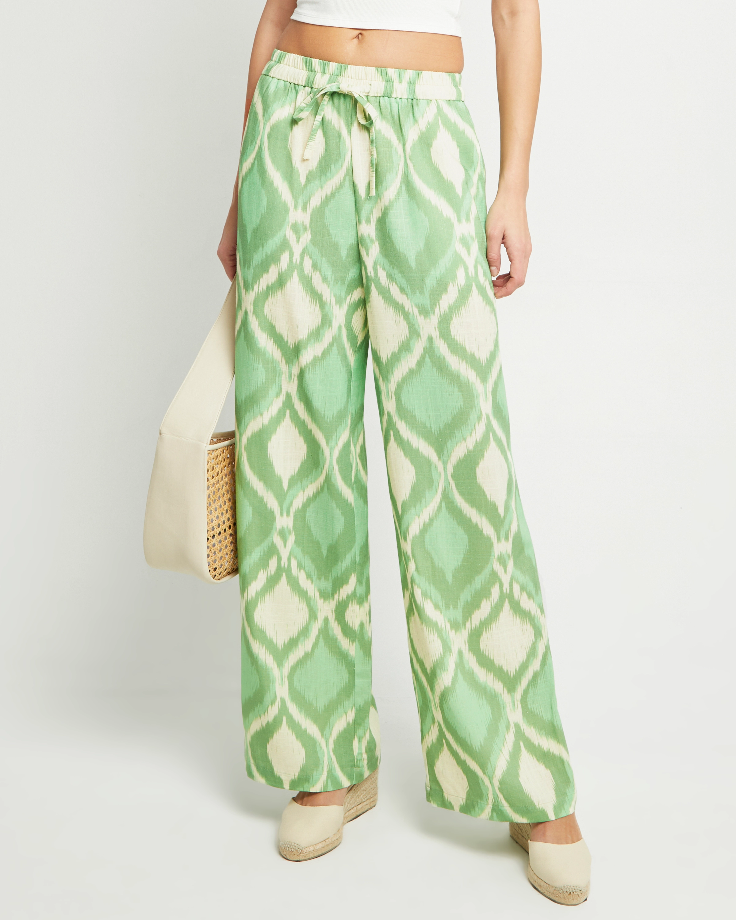 Kiara Pant Soft Stretch Elastic Cuff