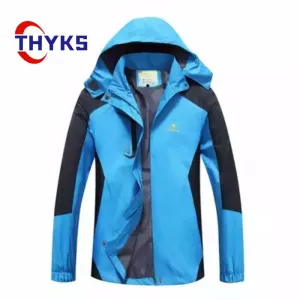 Spring and Autumn Men's Hiking Jakets Outdoors Couple Jacket Mountaineering Suit Windproof Waterproof Casual Loose Camping Coat