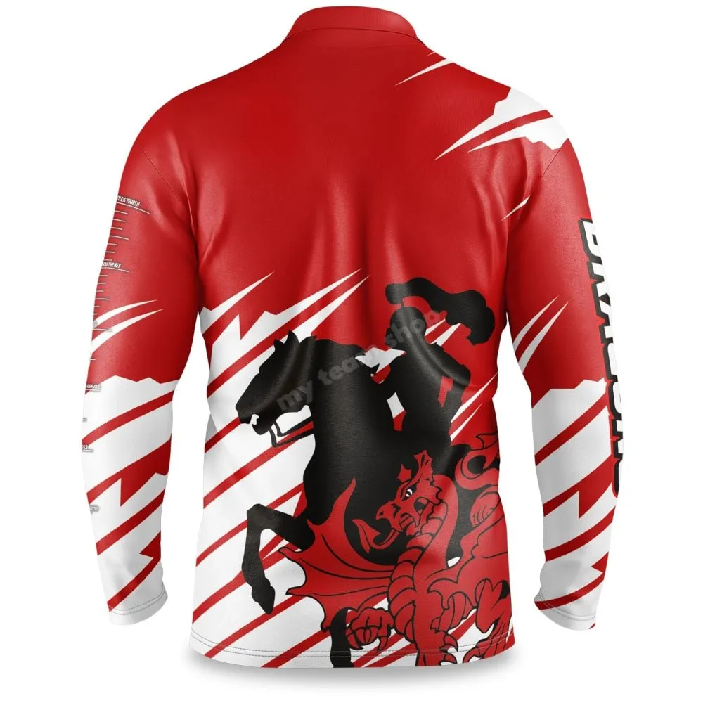 ST. GEORGE DRAGONS NRL "IGNITION" FISHING SHIRT
