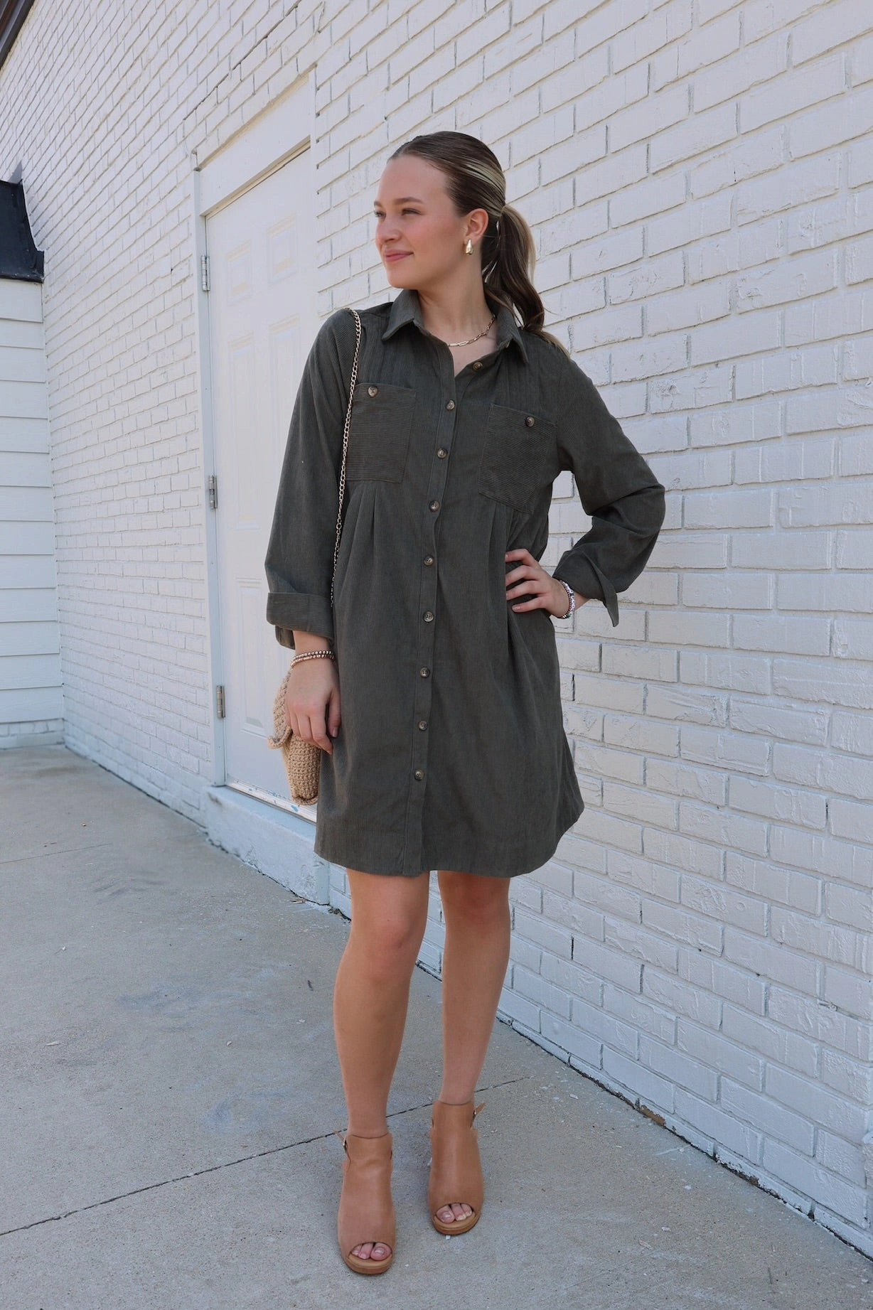 Flatlock Seam Technique WrinkleFree Weave Stable Gate Dress