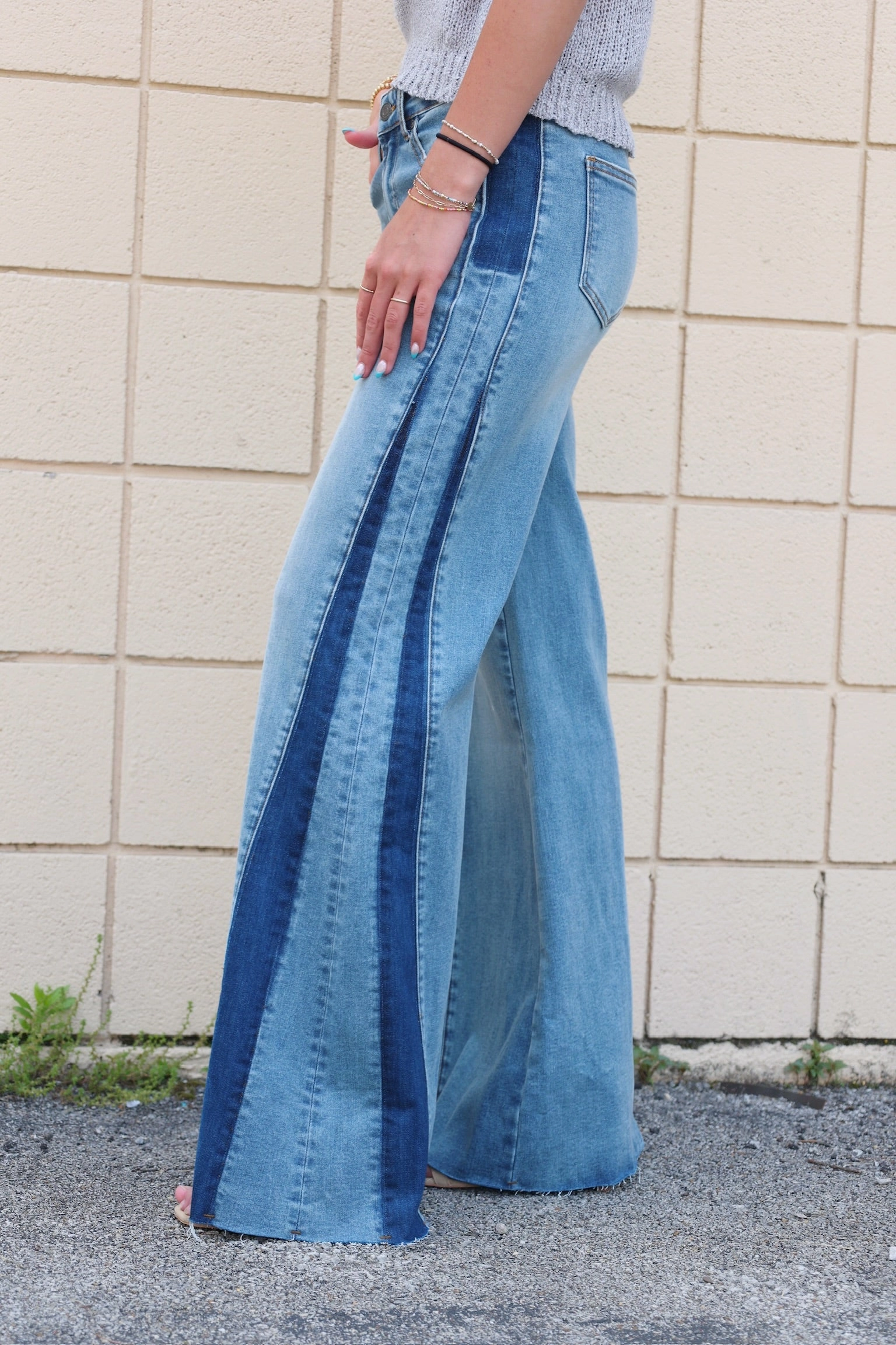 Stevie Jeans Low Profile Stitching