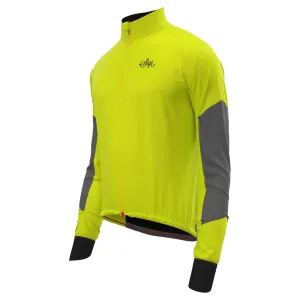 Östkusten Men's Cycling Rain Jacket: Waterproof, Breathable & High-Visibility Performance