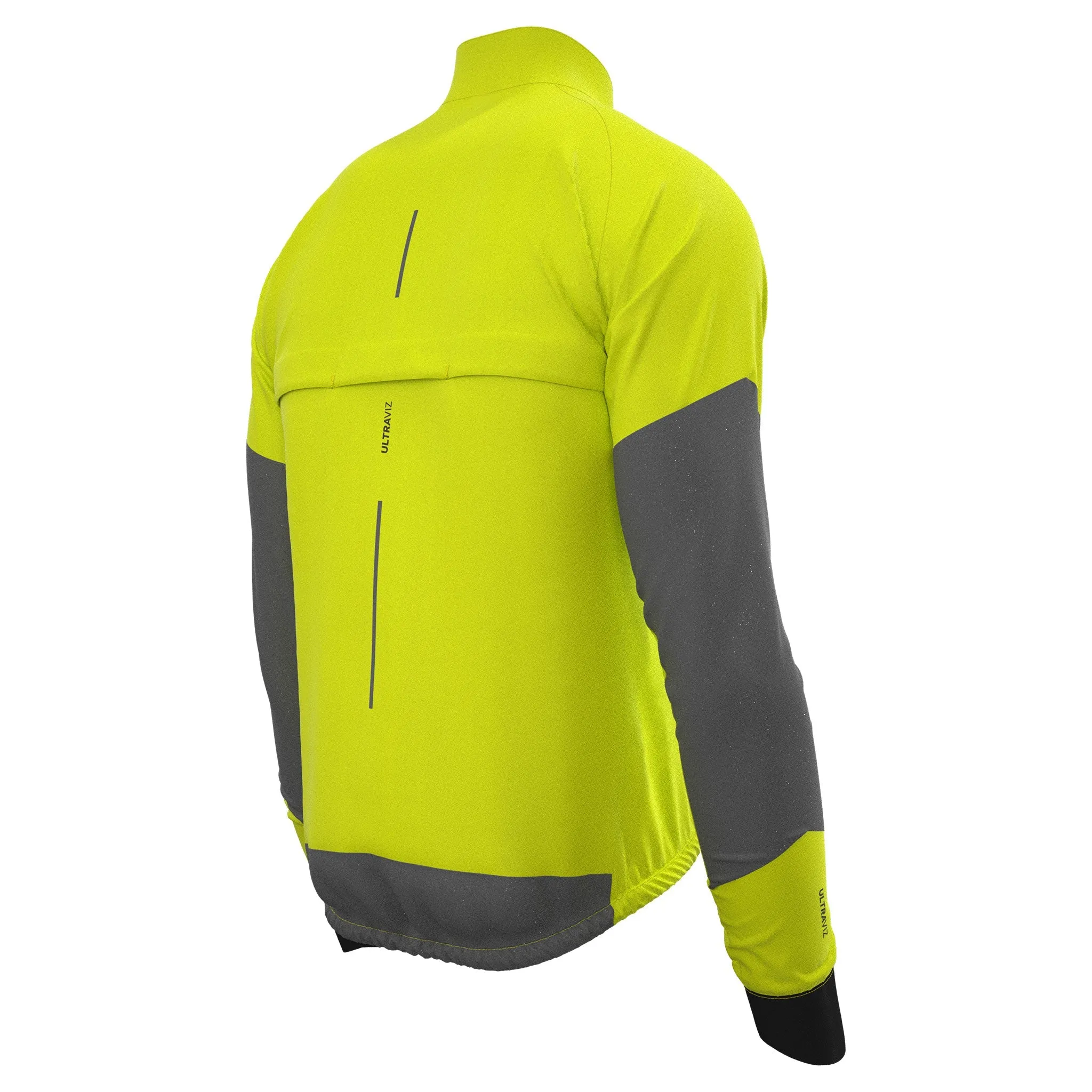 Östkusten Men's Cycling Rain Jacket: Waterproof, Breathable & High-Visibility Performance