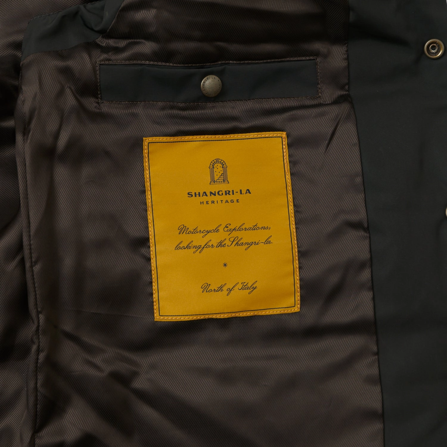 Trendy Must Have Shangri-La Heritage 'Bivacco' Western Down Vest - Black/Beige