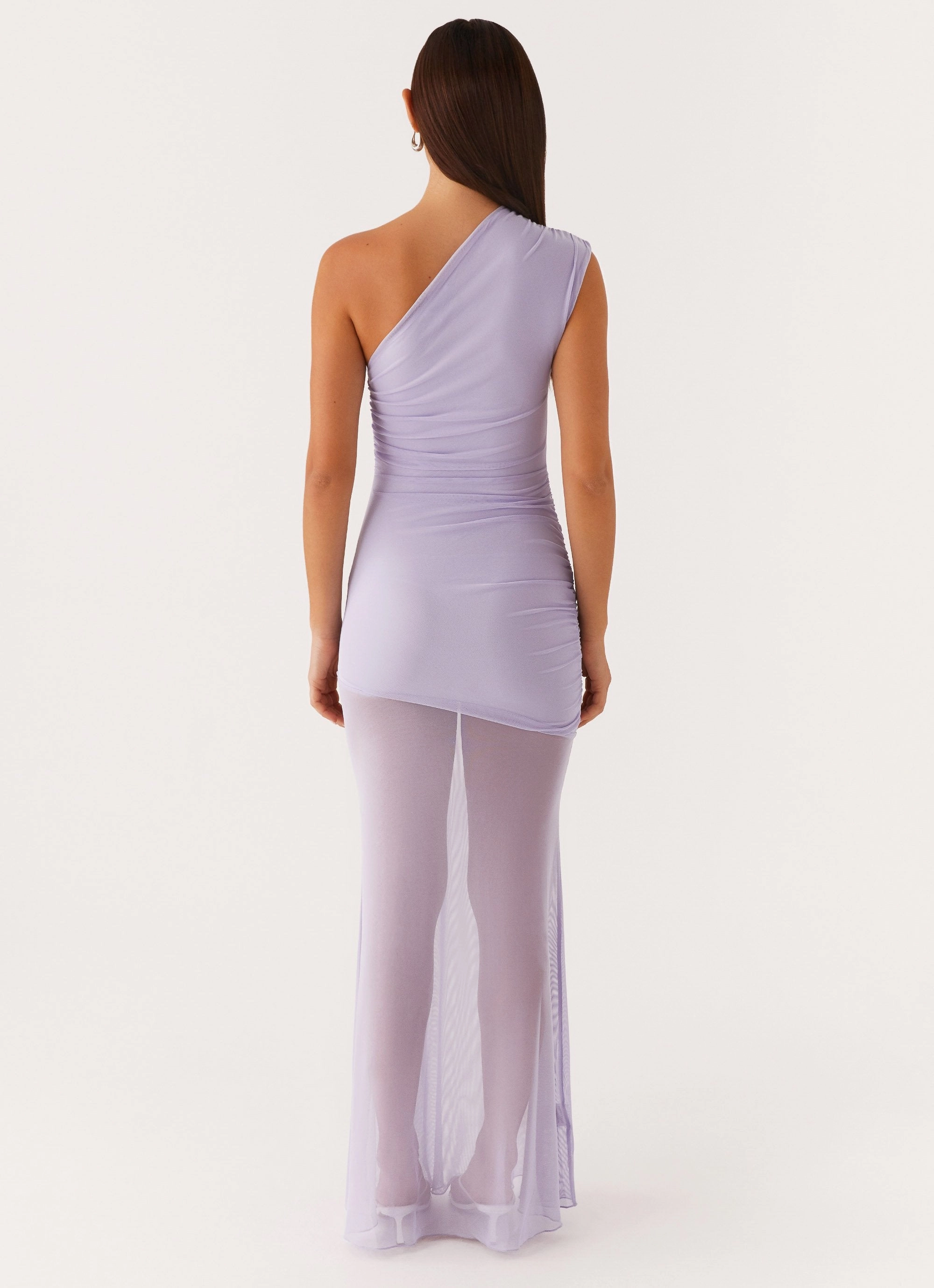Marea Maxi Dress - Lilac Layer Light Minimal Cut