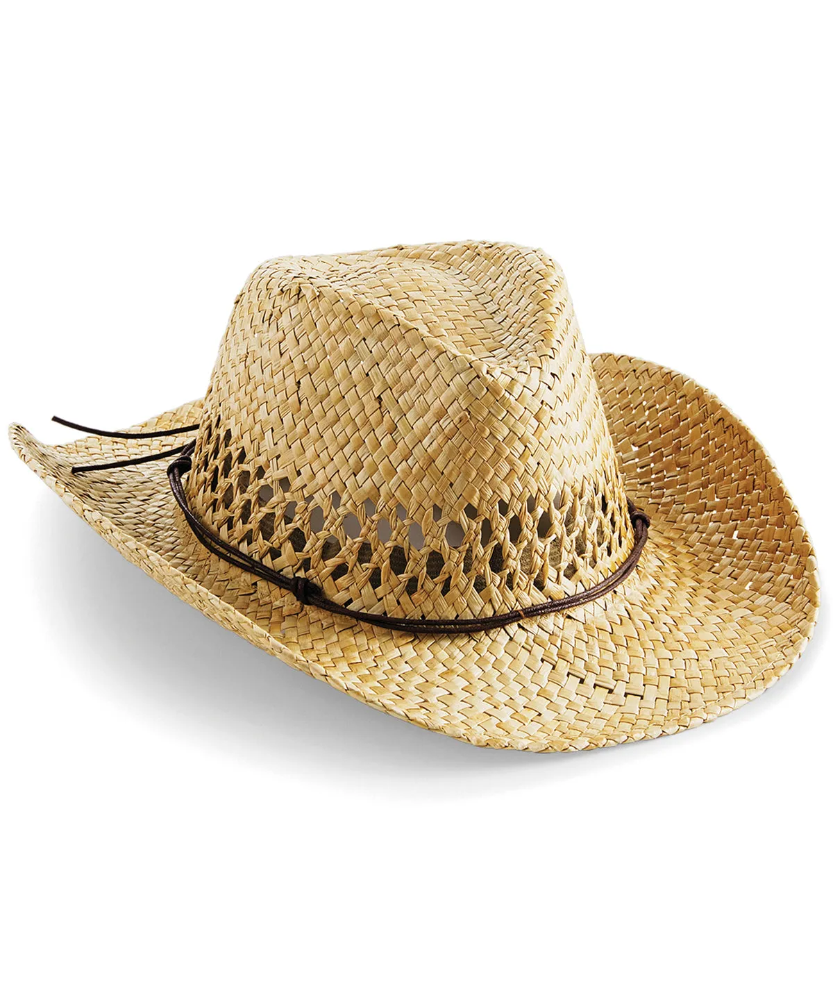 Straw cowboy hat | Natural