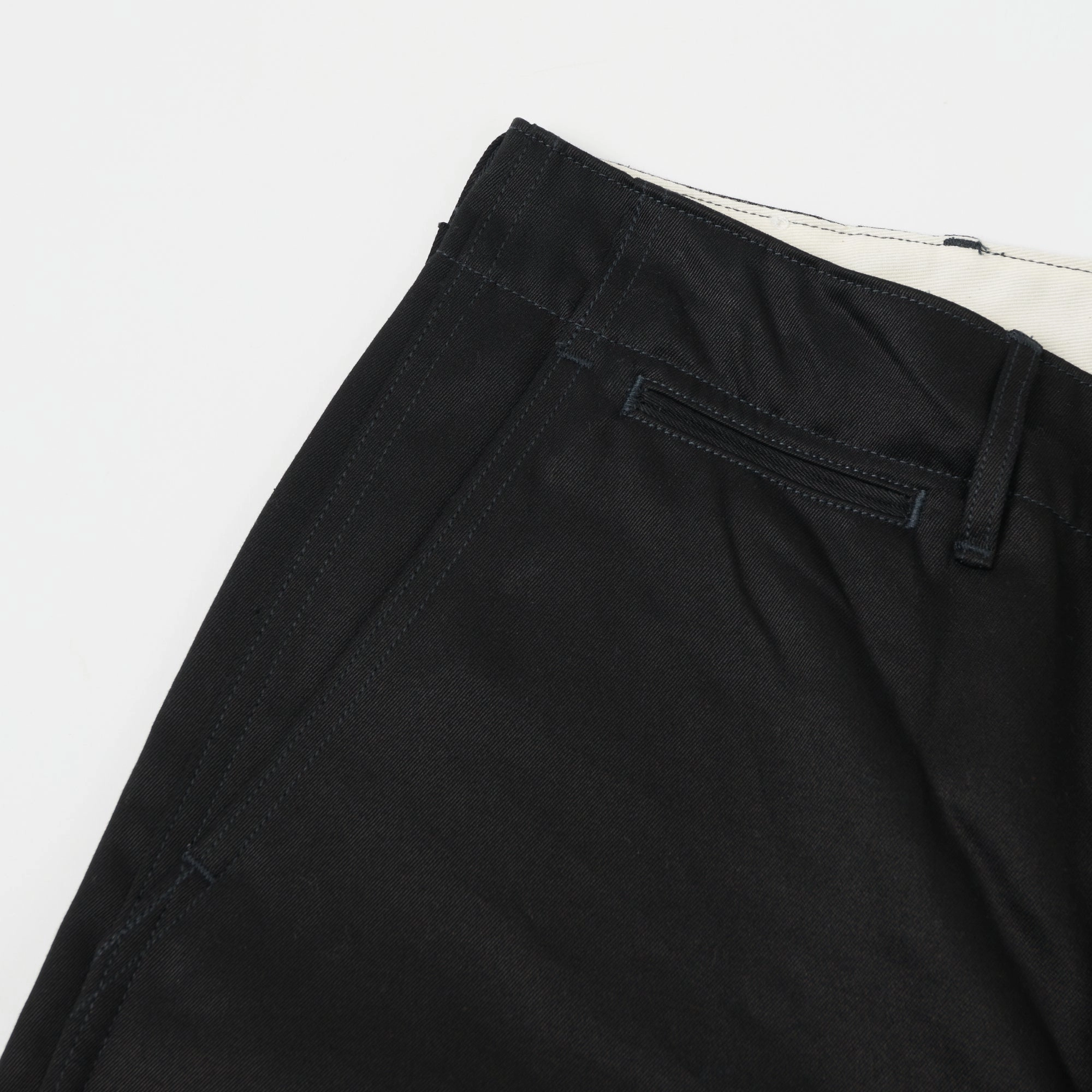 Buzz Rickson's x William Gibson 'Early Model' 1942 Chino - Black Slim wear