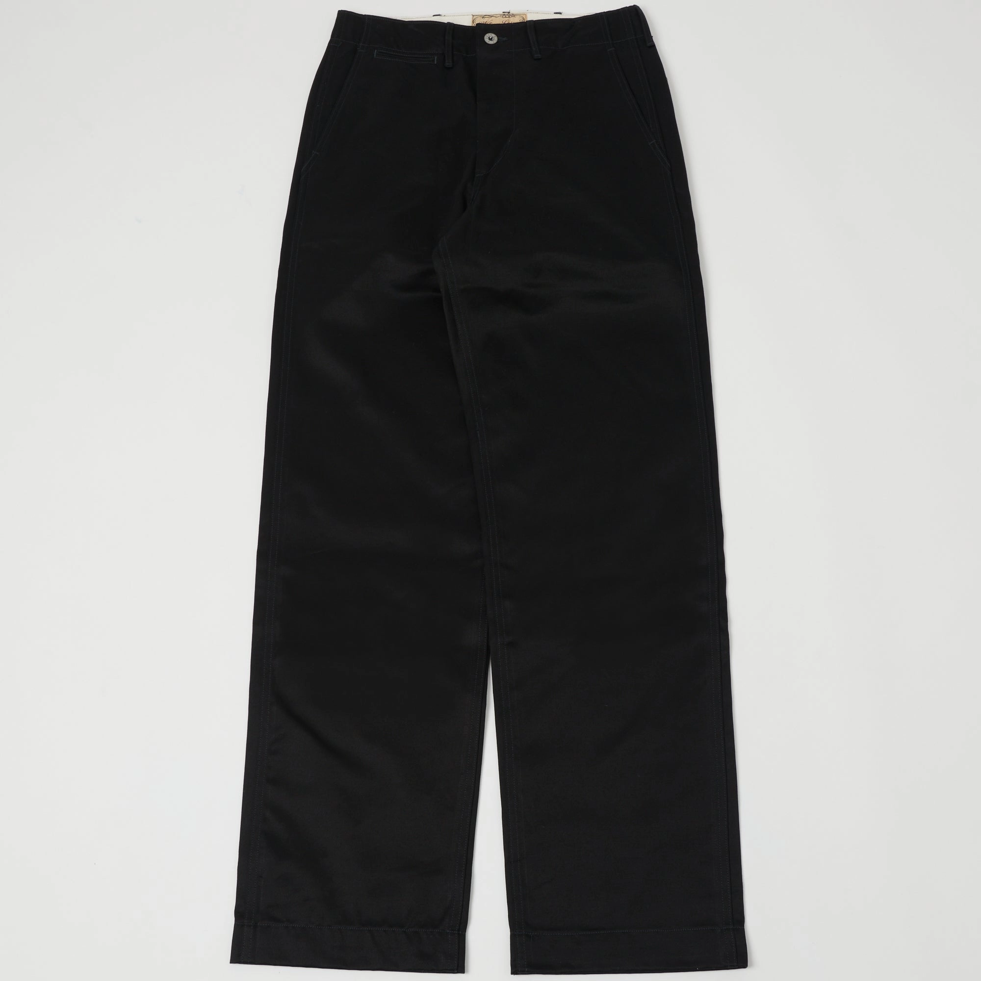 Buzz Rickson's x William Gibson 'Early Model' 1942 Chino - Black Layered Panel Design