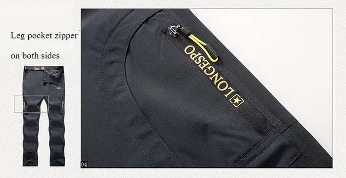 Stretchable Quick Dry Cargo Pants For Men
