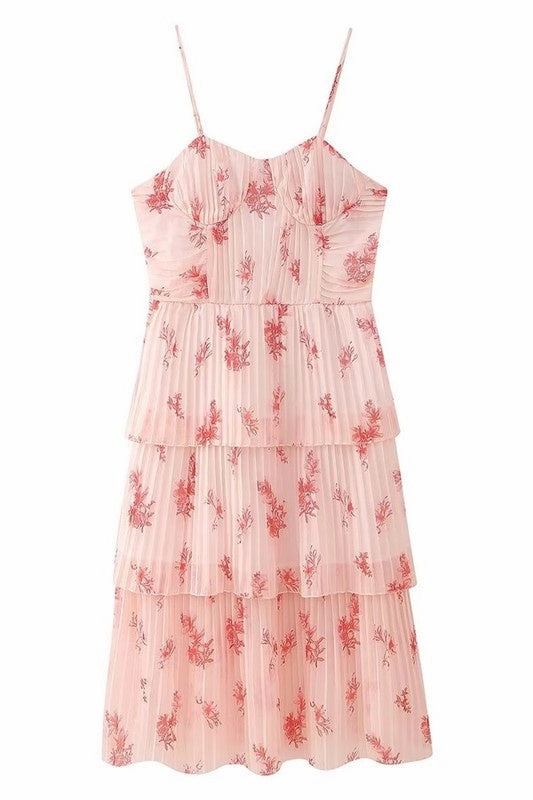 Ophelia Floral Midi Dress (FINAL SALE) Relaxed Top