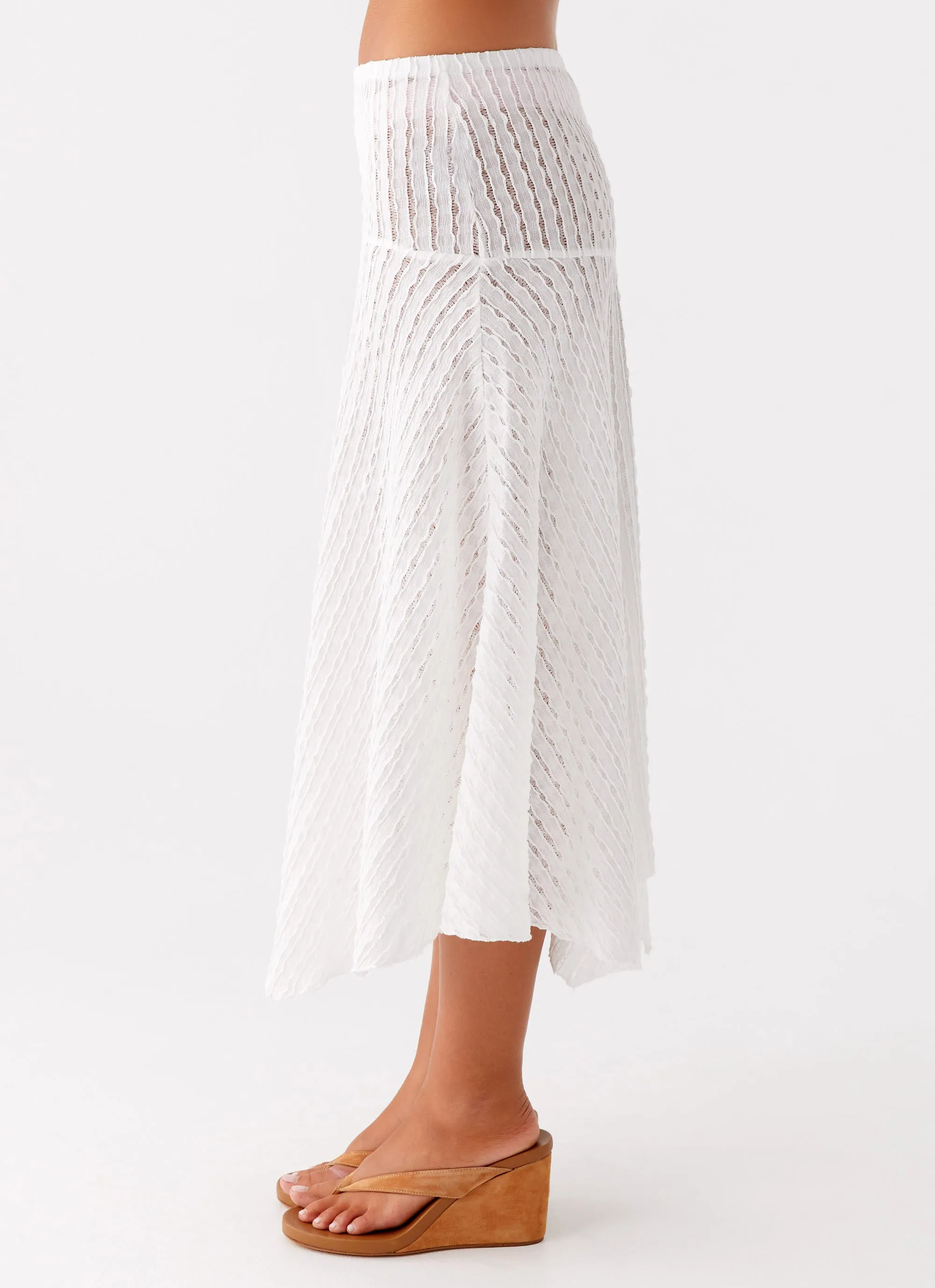 Katta Midi Skirt - Ivory Outfit Game
