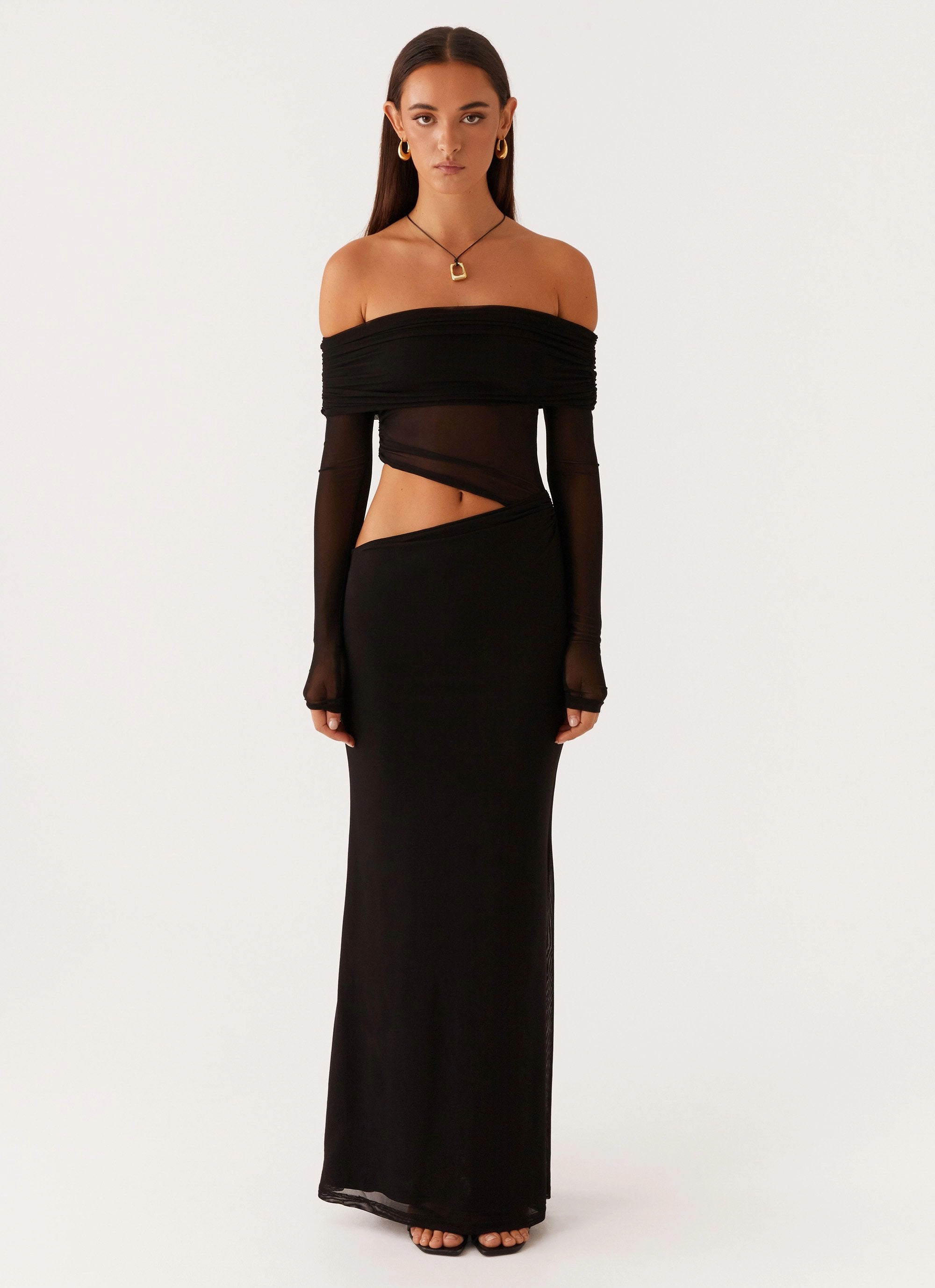 Emery Maxi Dress - Black Street-Style Warm Season