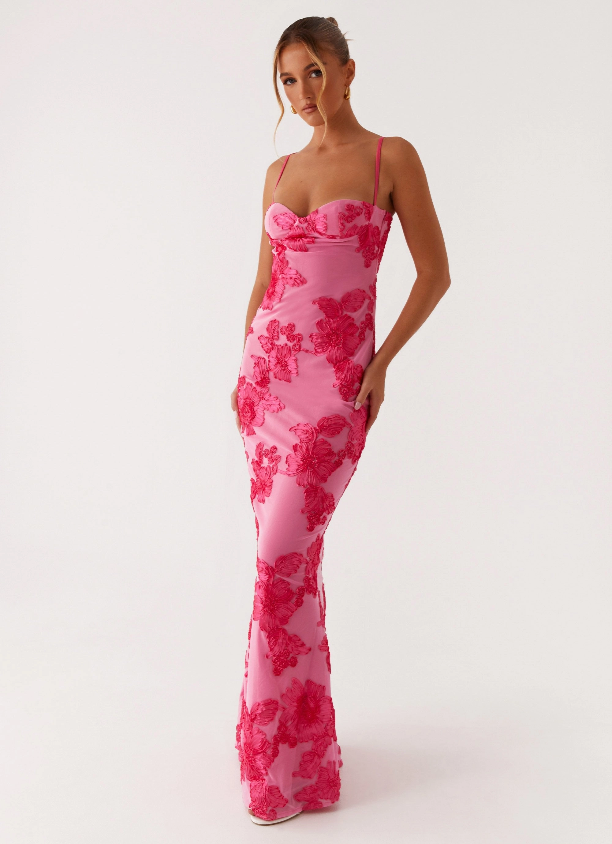 That Girl Maxi Dress - Pink Sleek Vibe