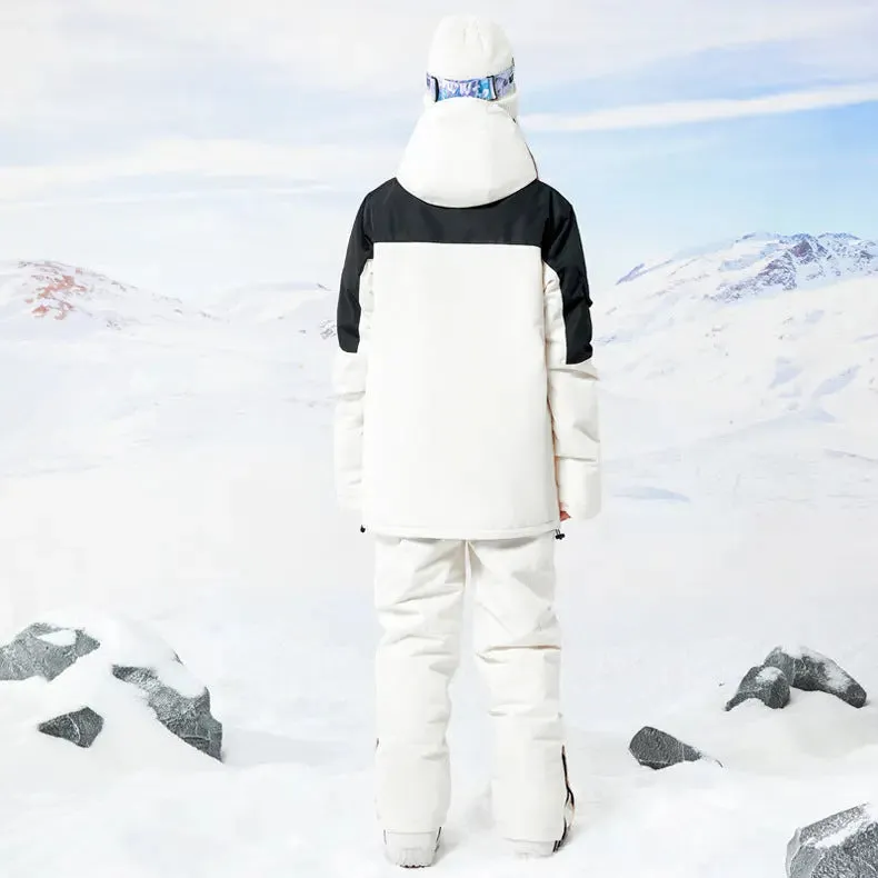 Stylish Womens Snowboard Outfits 2 Pieces Ski Overalls