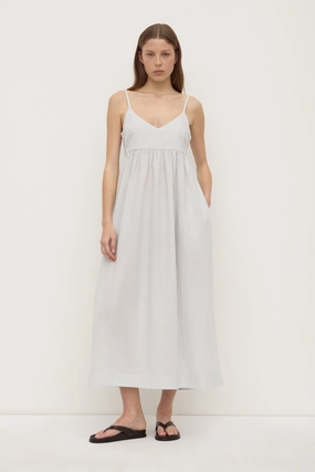 Perfect for Layering Glossy Fabric Zadie Check Midi Dress
