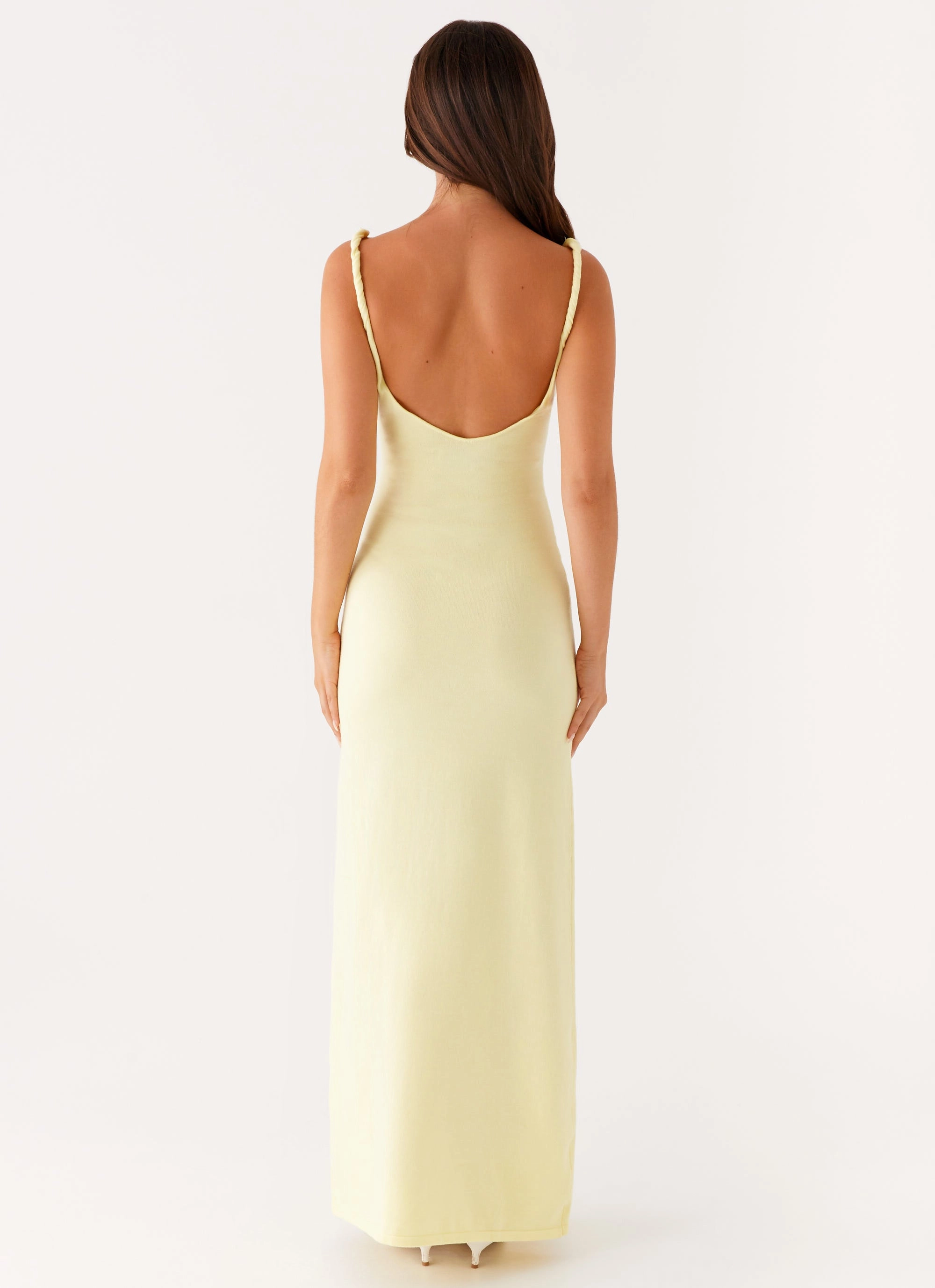 Anastasia Maxi Dress - Yellow Midnight Mood