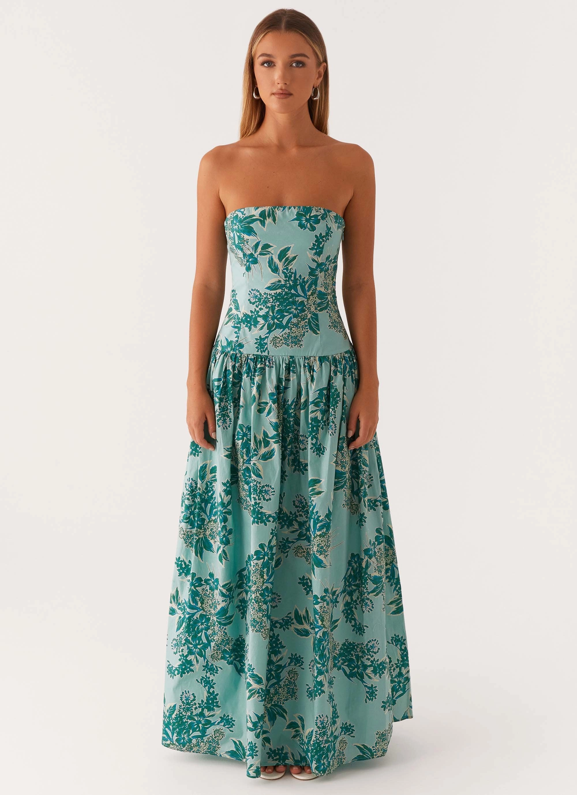 Simplistic Mood Andorra Maxi Dress - Cloud Nine Floral
