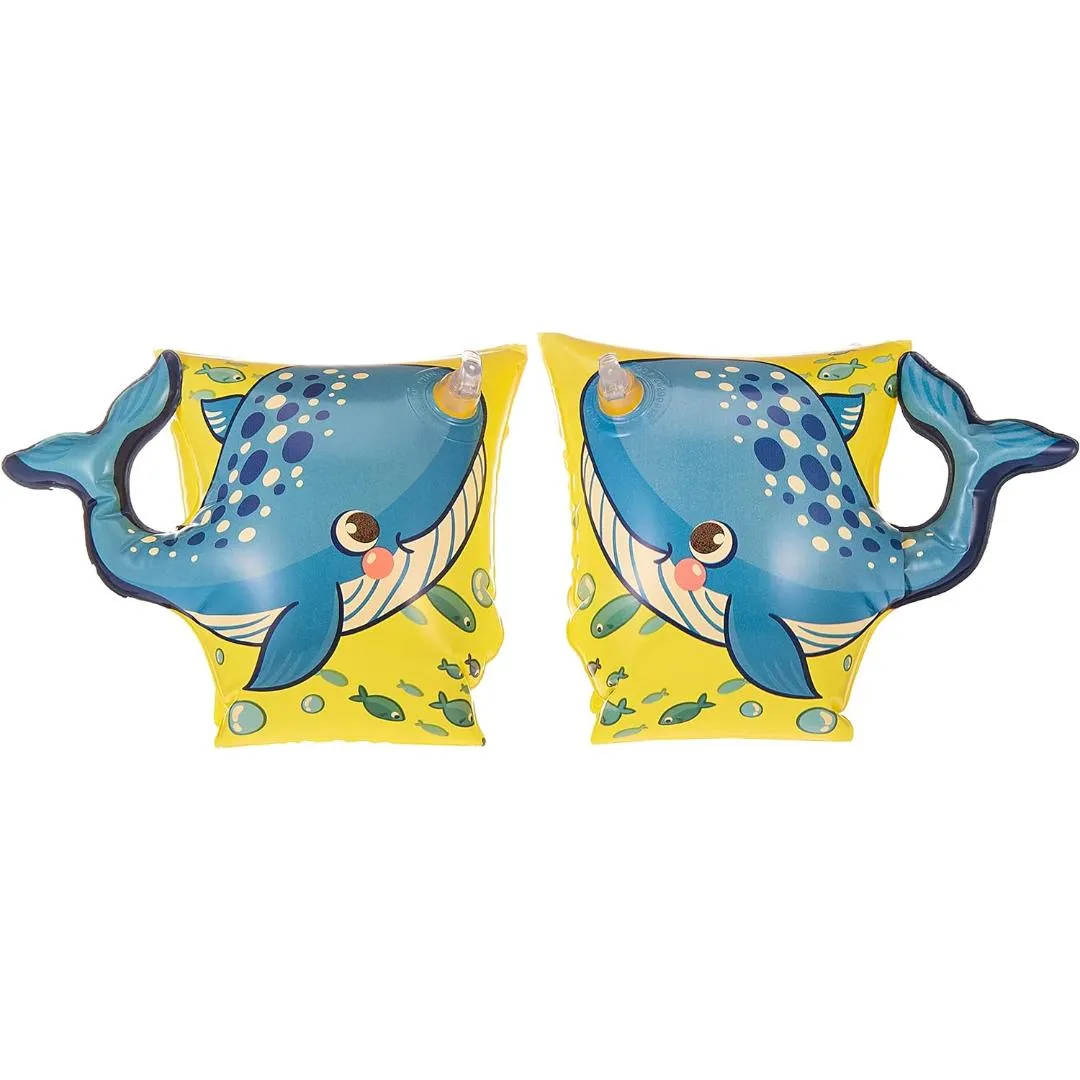 Sun Club Children's Whale Swimming Inflatable Arm Bands 23X22CM - jilong