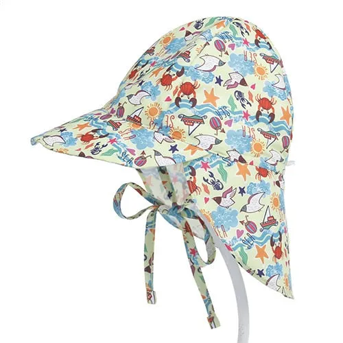 Sun Protection Hat Kid Children Bucket Hat Toddler (3 Months-5 Yrs)