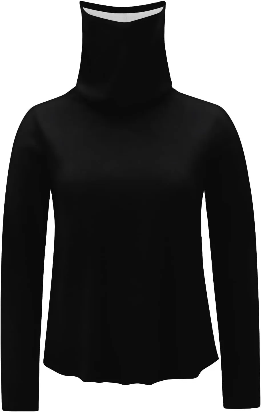 Sun Shirt Women Uv Protection Plus Size with Face Cover Swim Fishing Lightweight Quick Dry Hiking Workout Outdoor Tops