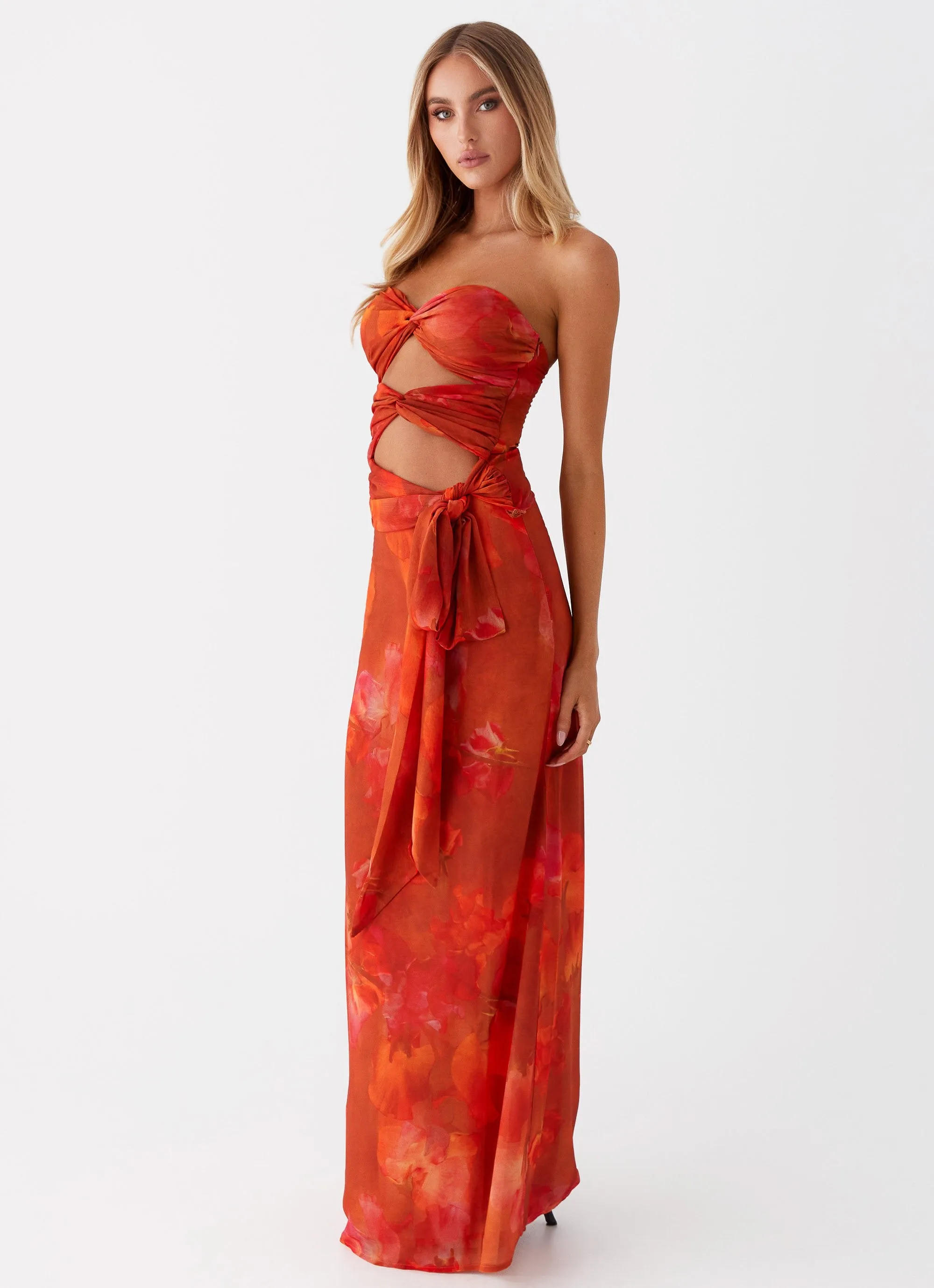 Sunlight Cascade Top - Amber All Season Wear Fabric TwoToneEffect