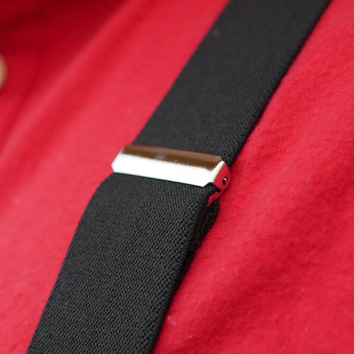 Suspenders in Black Elastic
