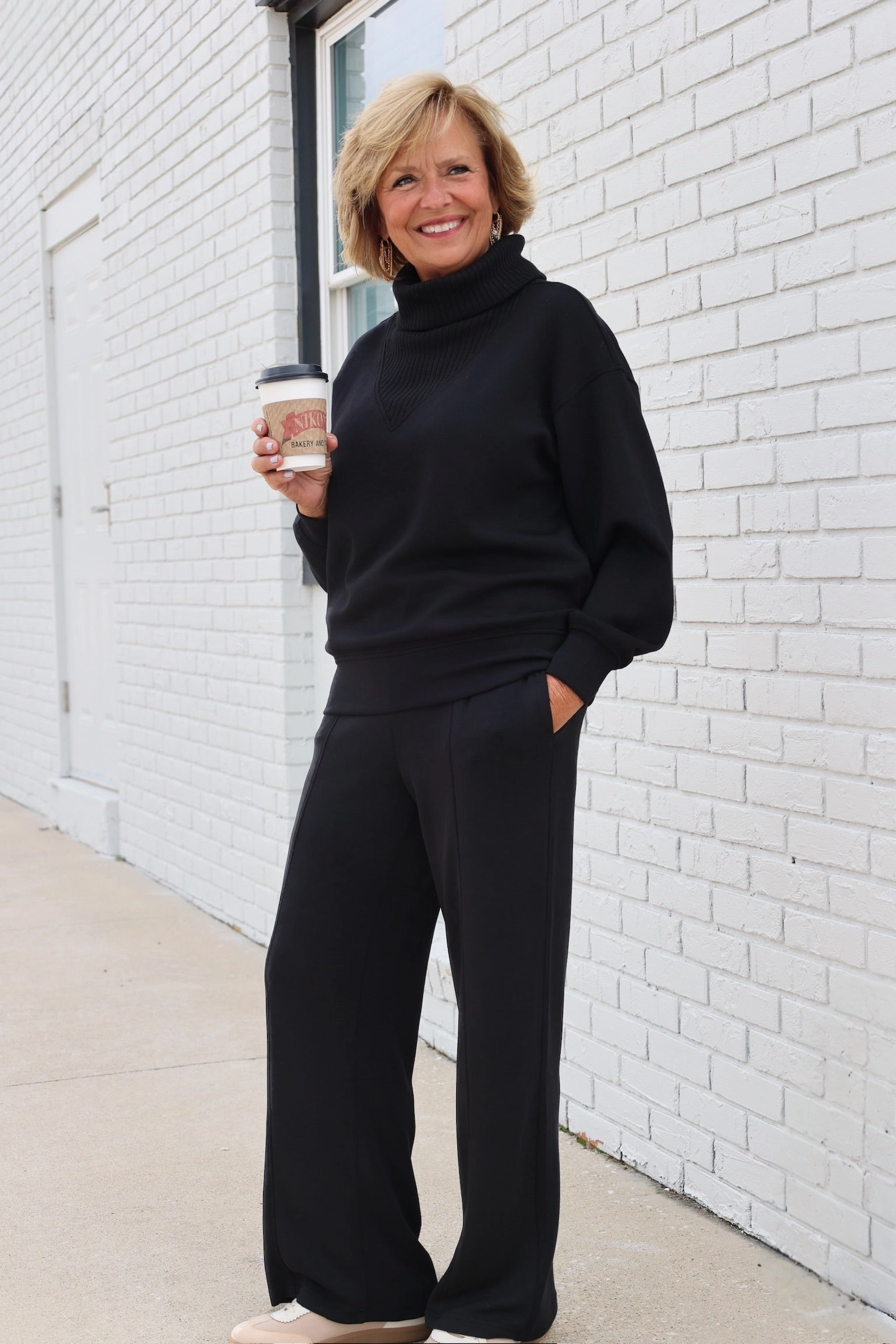 ReflectiveAccents Sutton Modal Pants- Black