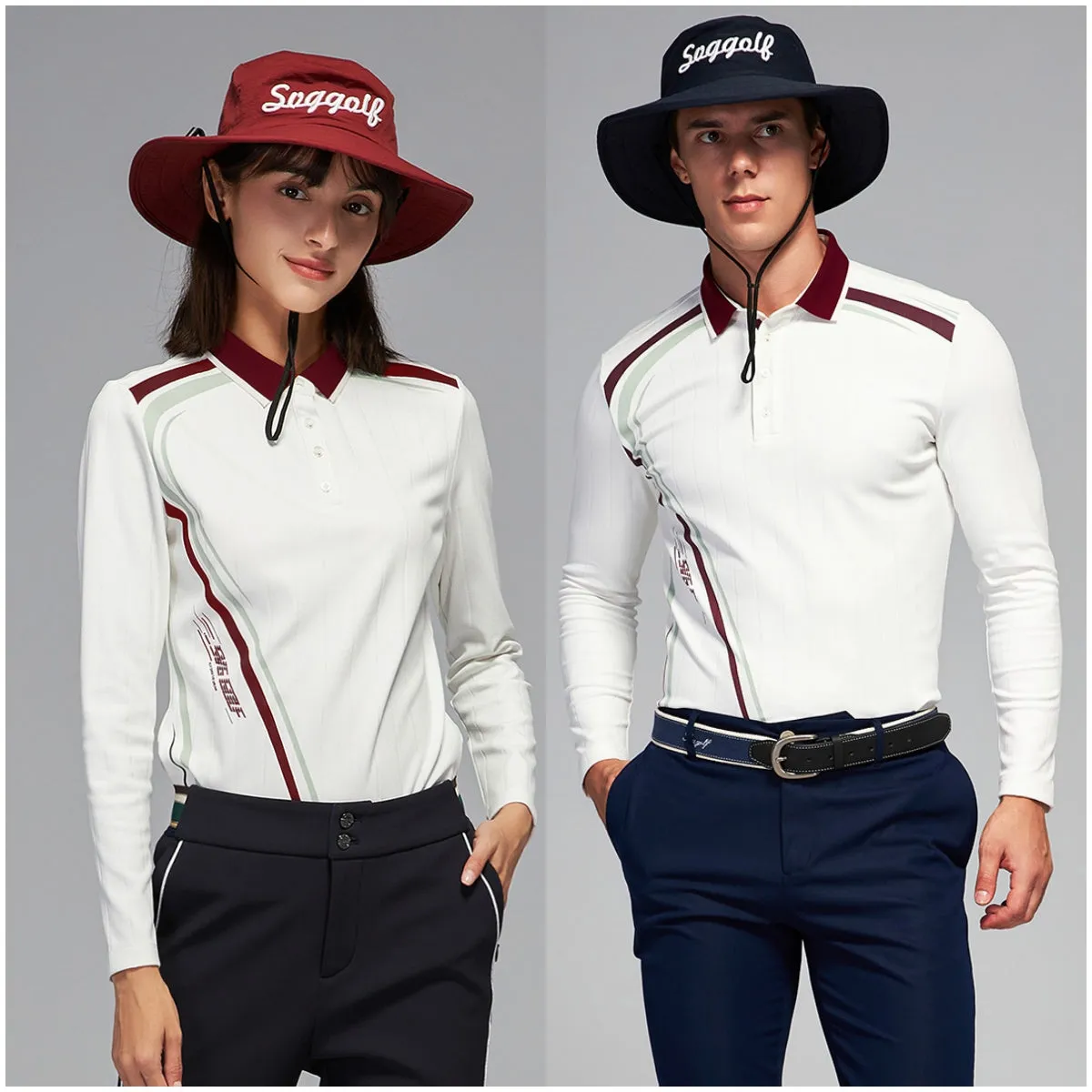SVG Golf Wide Brim Adjustable Sun Hats for Men and Women