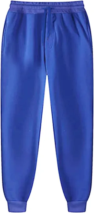 Sweatpants for Men Joggers, Mens Casual Sweatpants with Pockets Stretch Waist Tapered Trousers Athletic Outdoor Pants