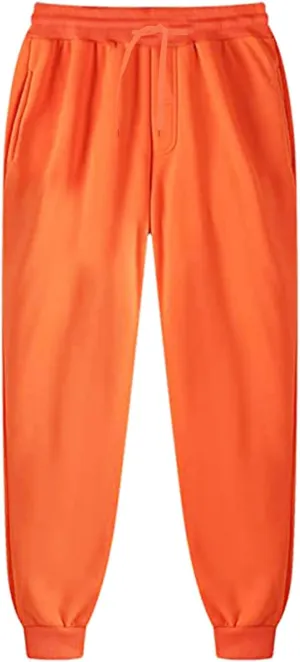 Sweatpants for Men Joggers, Mens Casual Sweatpants with Pockets Stretch Waist Tapered Trousers Athletic Outdoor Pants
