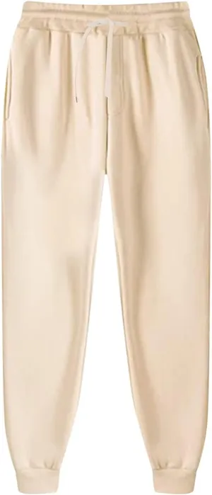 Sweatpants for Men Joggers, Mens Casual Sweatpants with Pockets Stretch Waist Tapered Trousers Athletic Outdoor Pants