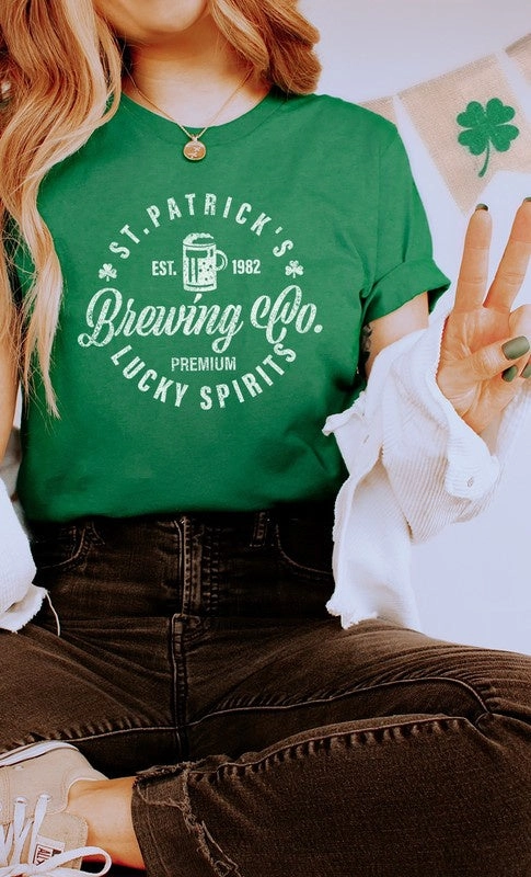 Summer Sweater St. Patty's Brew Graphic Tee (FINAL SALE)
