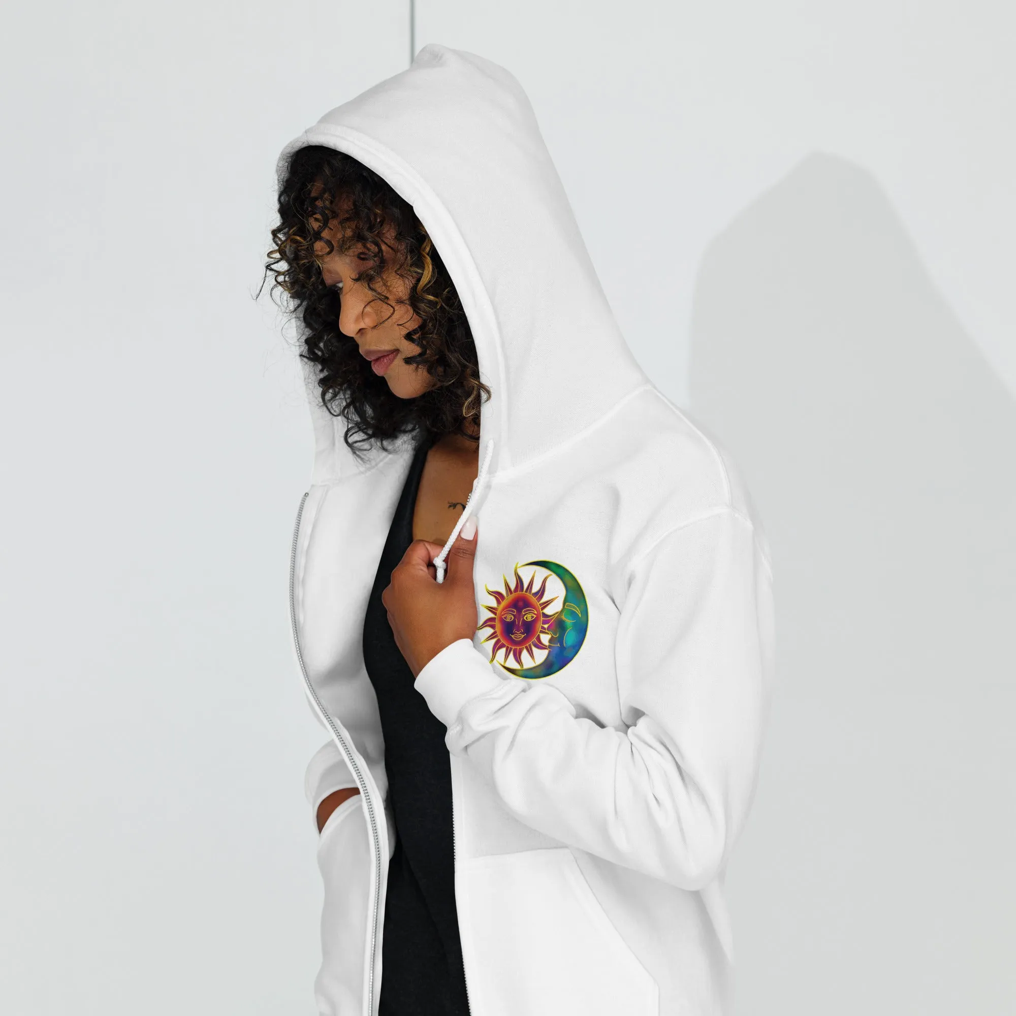 Sweet Sun & Moon Zip Hoodie