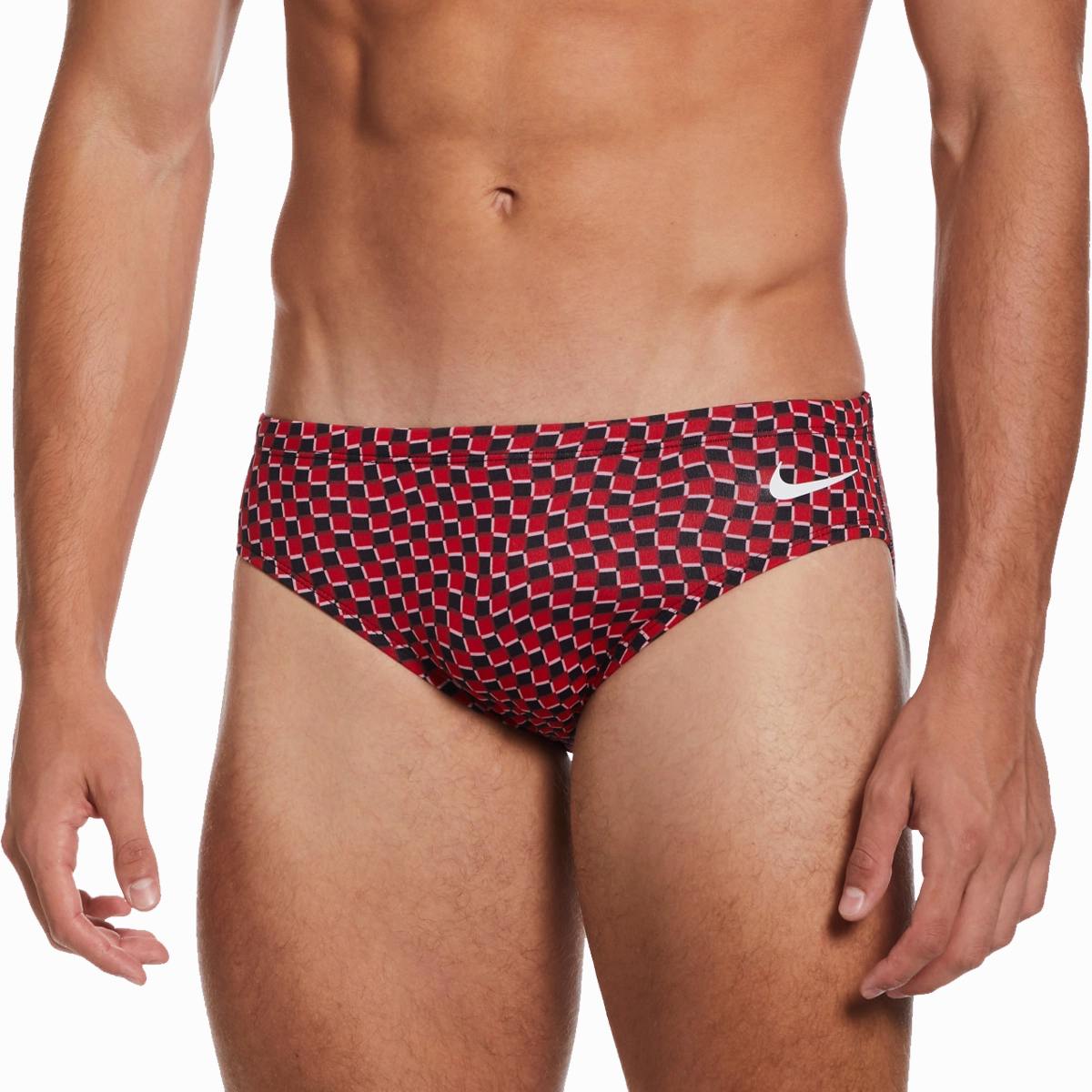 Drippy Check Brief Poolside Wear
