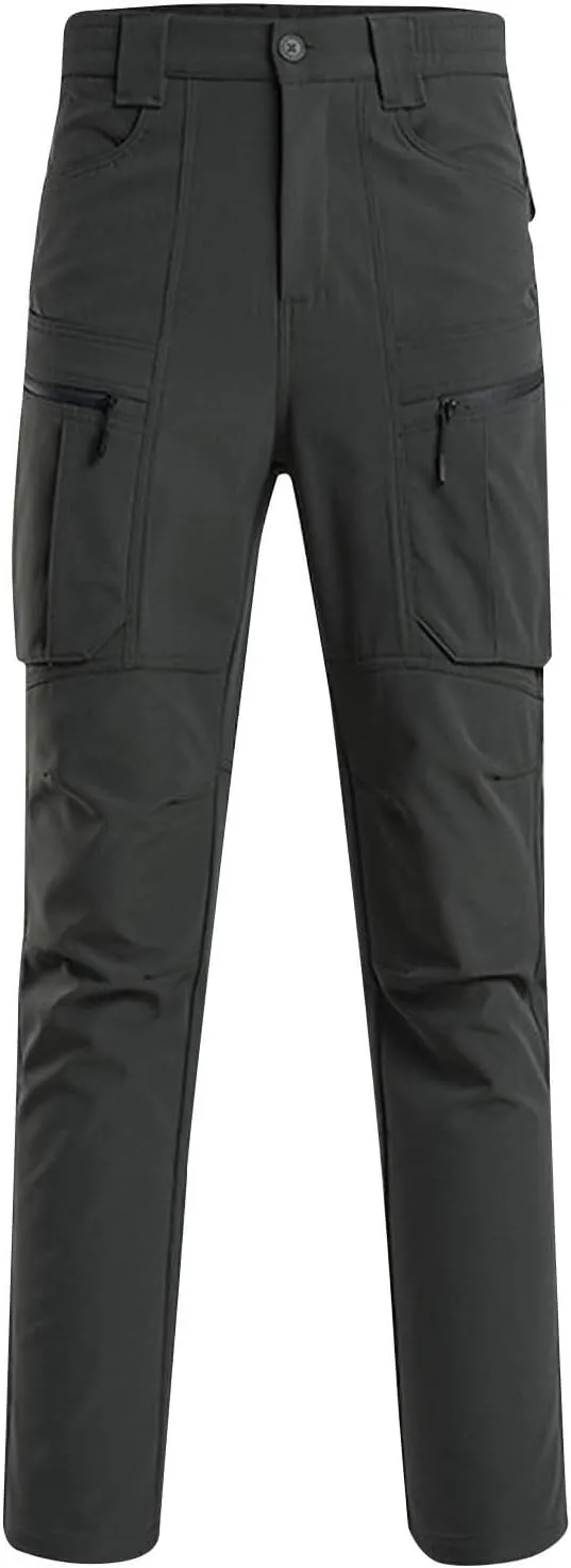 Tactical Pants for Men Water Resistant Ripstop Cargo Pants Durability Lightweight Mens Hiking Military Work Apparel
