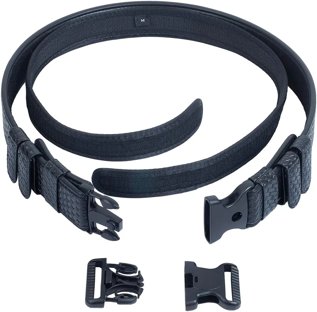 TAFTACFR Duty Belt for Law Enforcement Utility Security Military Police 2.0" Tactical Patrol Belt Set