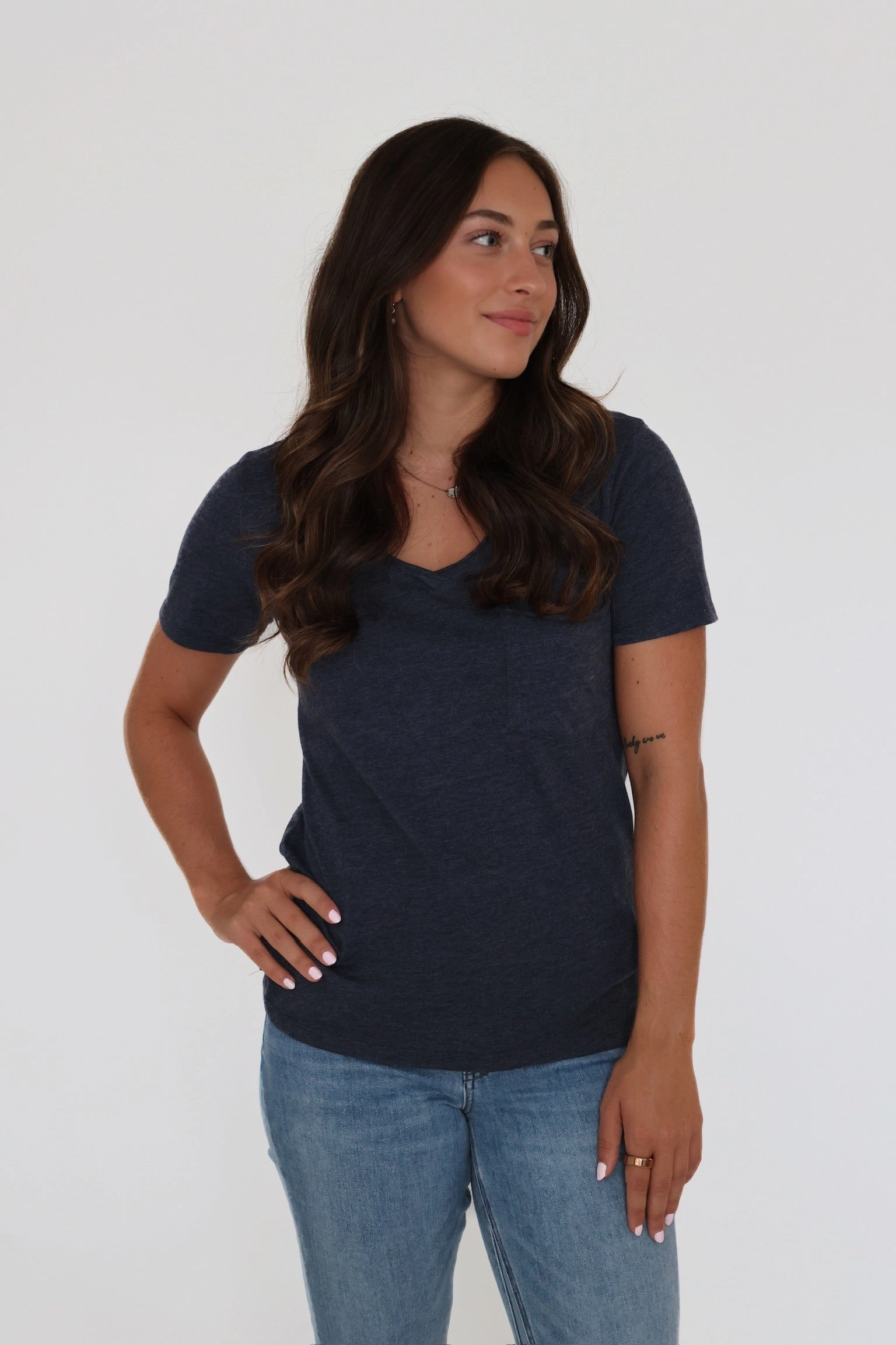 Modern Pocket Tee- Eclipse Minimalist Aesthetic